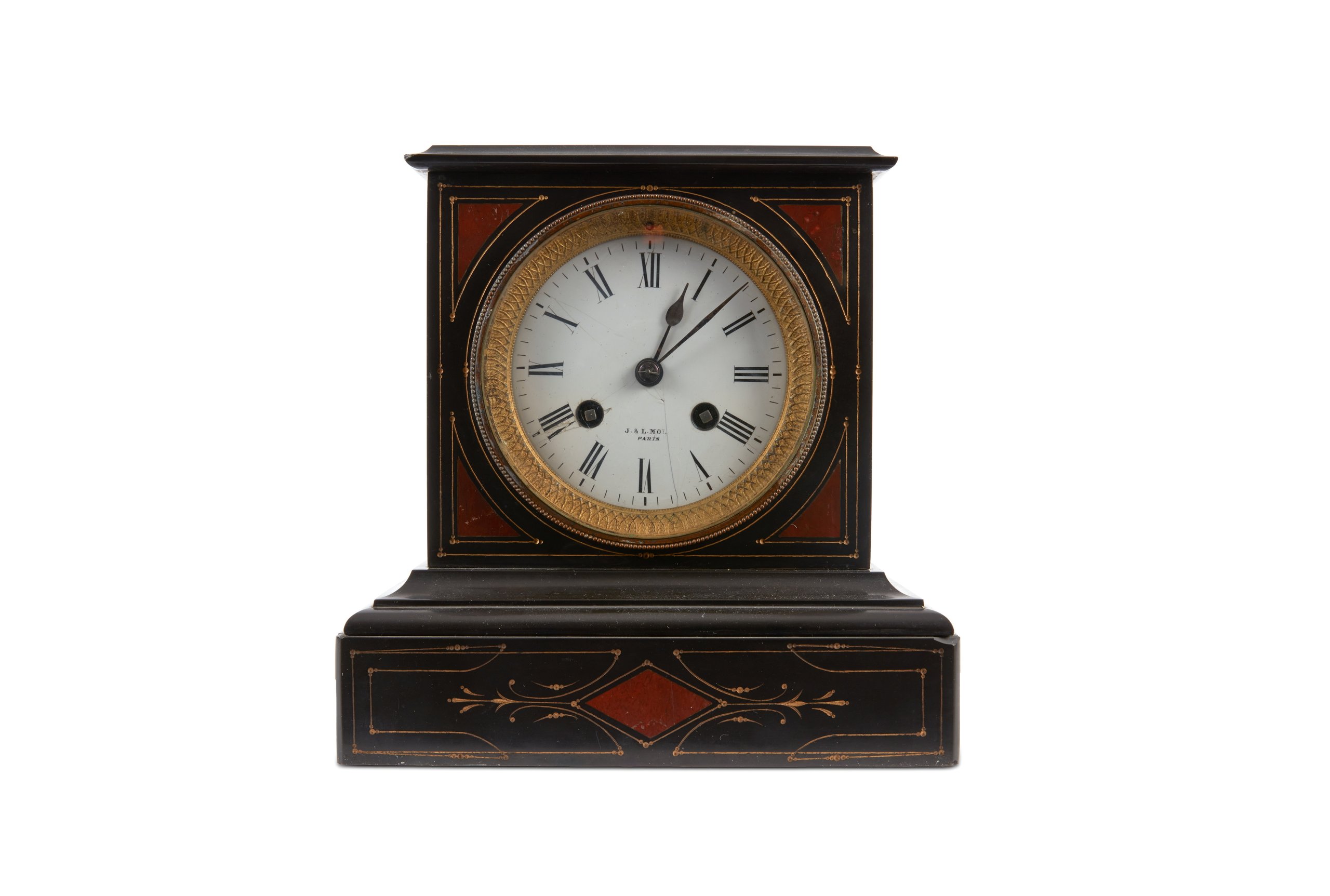 Striking mantle clock made by Japy Freres et Cie