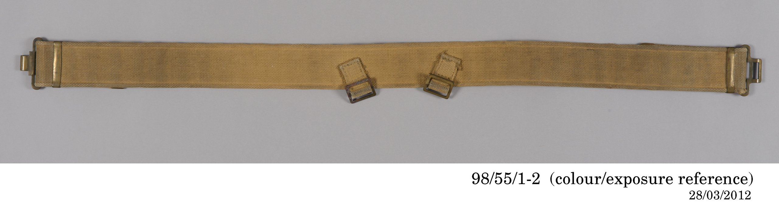 Belt used by Charles Laseron during Mawson's Australasian Antarctic Expedition