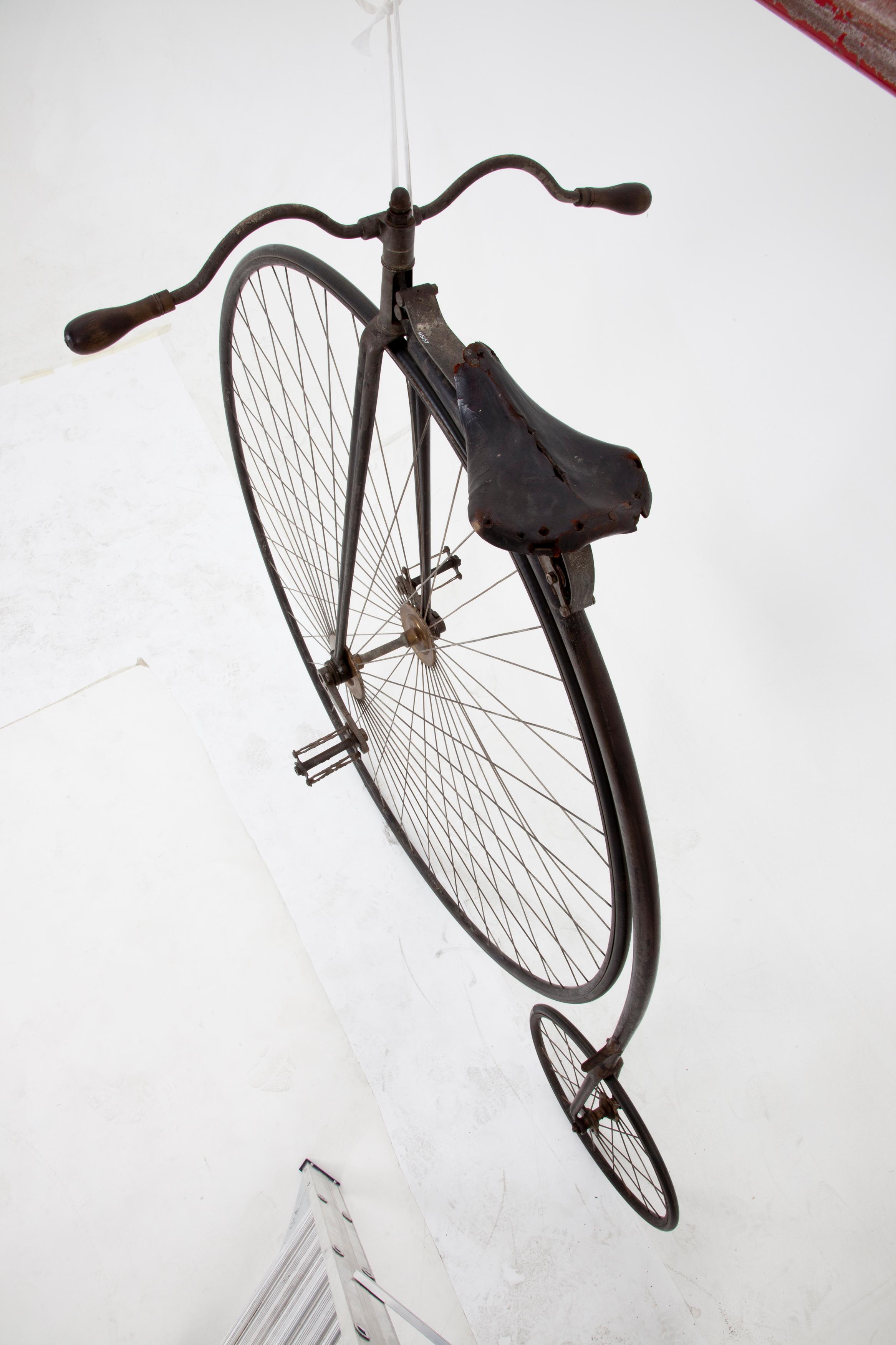 Star British Challenge penny farthing bicycle made by Singer & Co., Coventry, England, c.1885