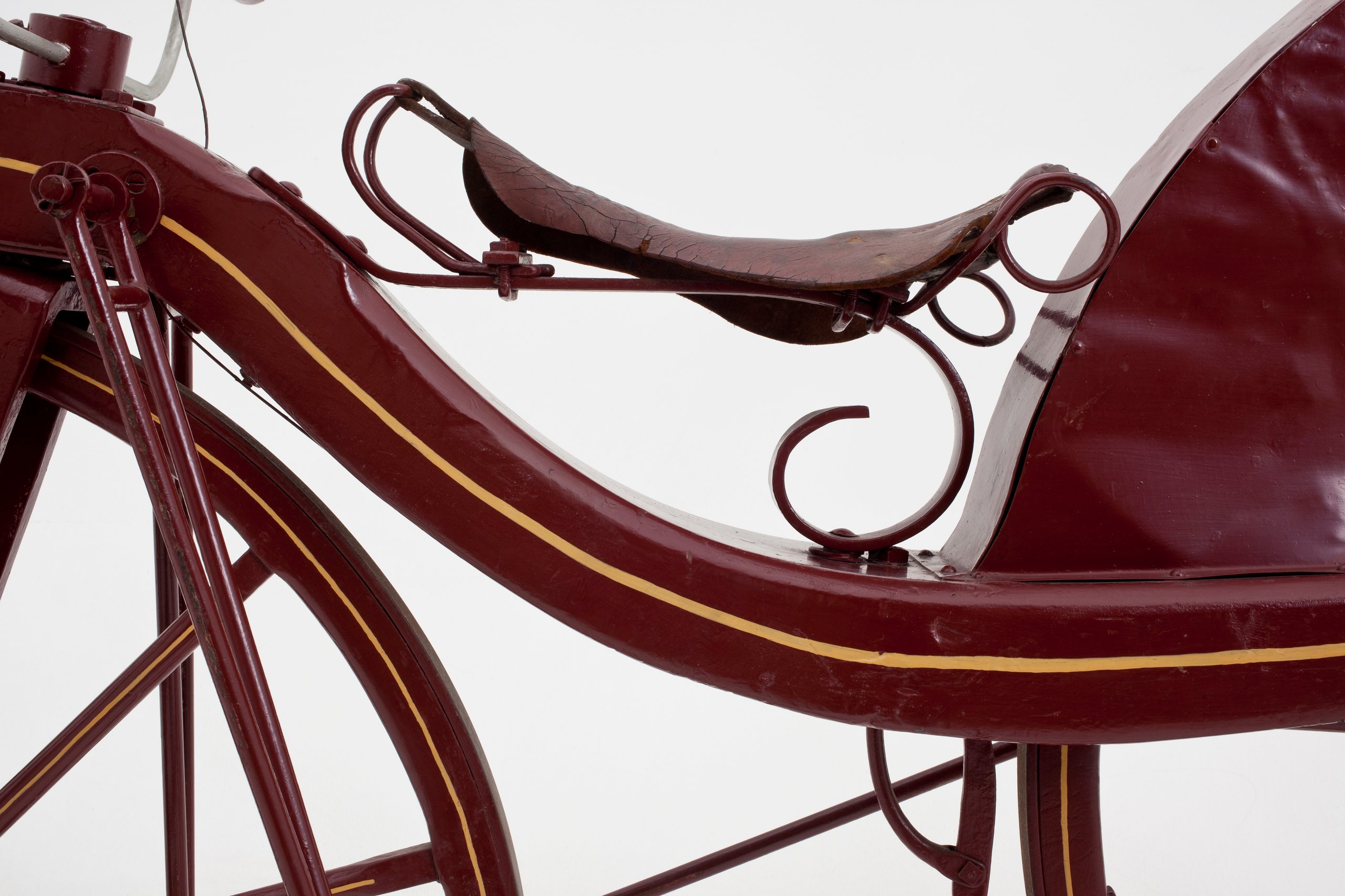 Reproduction of 1839 Macmillan bicycle