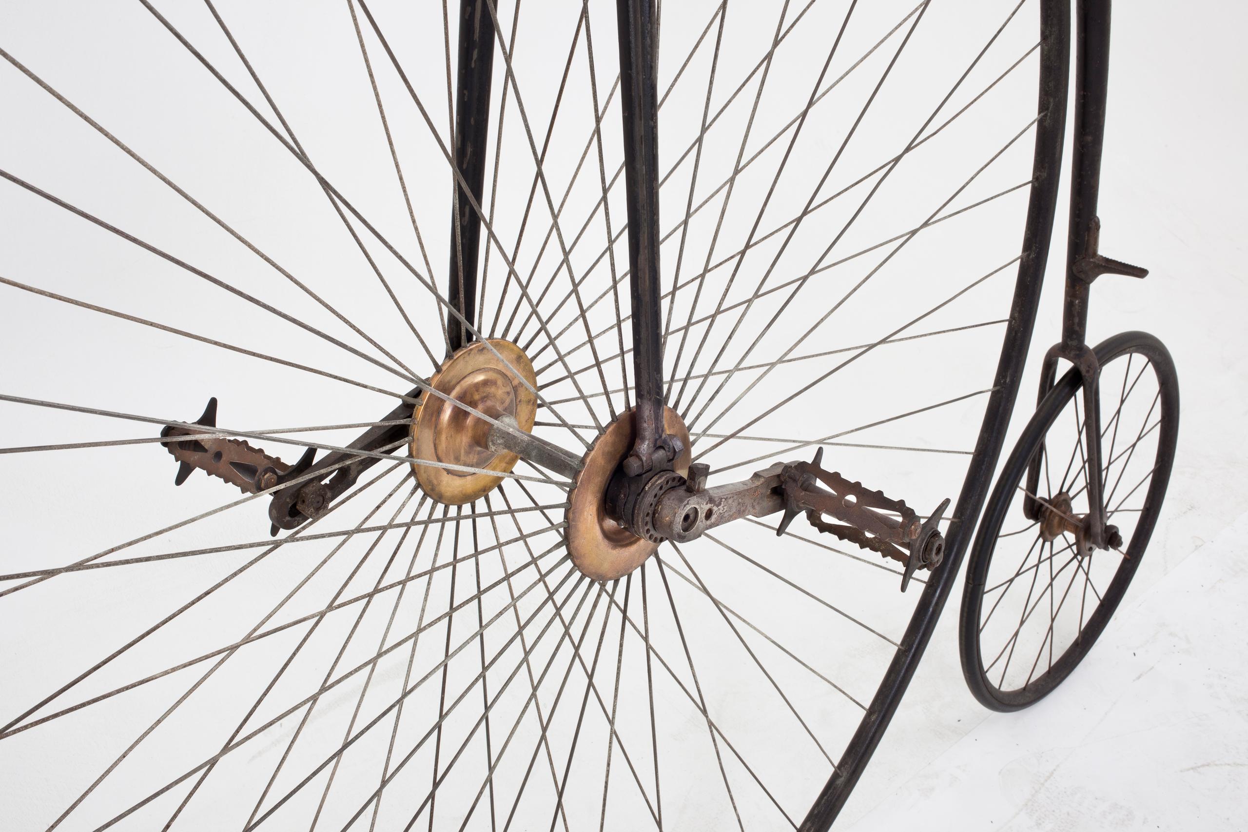 Star British Challenge penny farthing bicycle made by Singer & Co., Coventry, England, c.1885