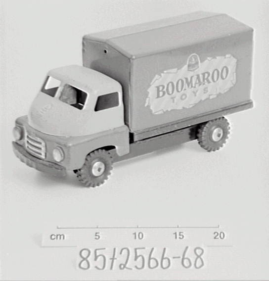 Toy truck made by Boomaroo Products Pty Ltd
