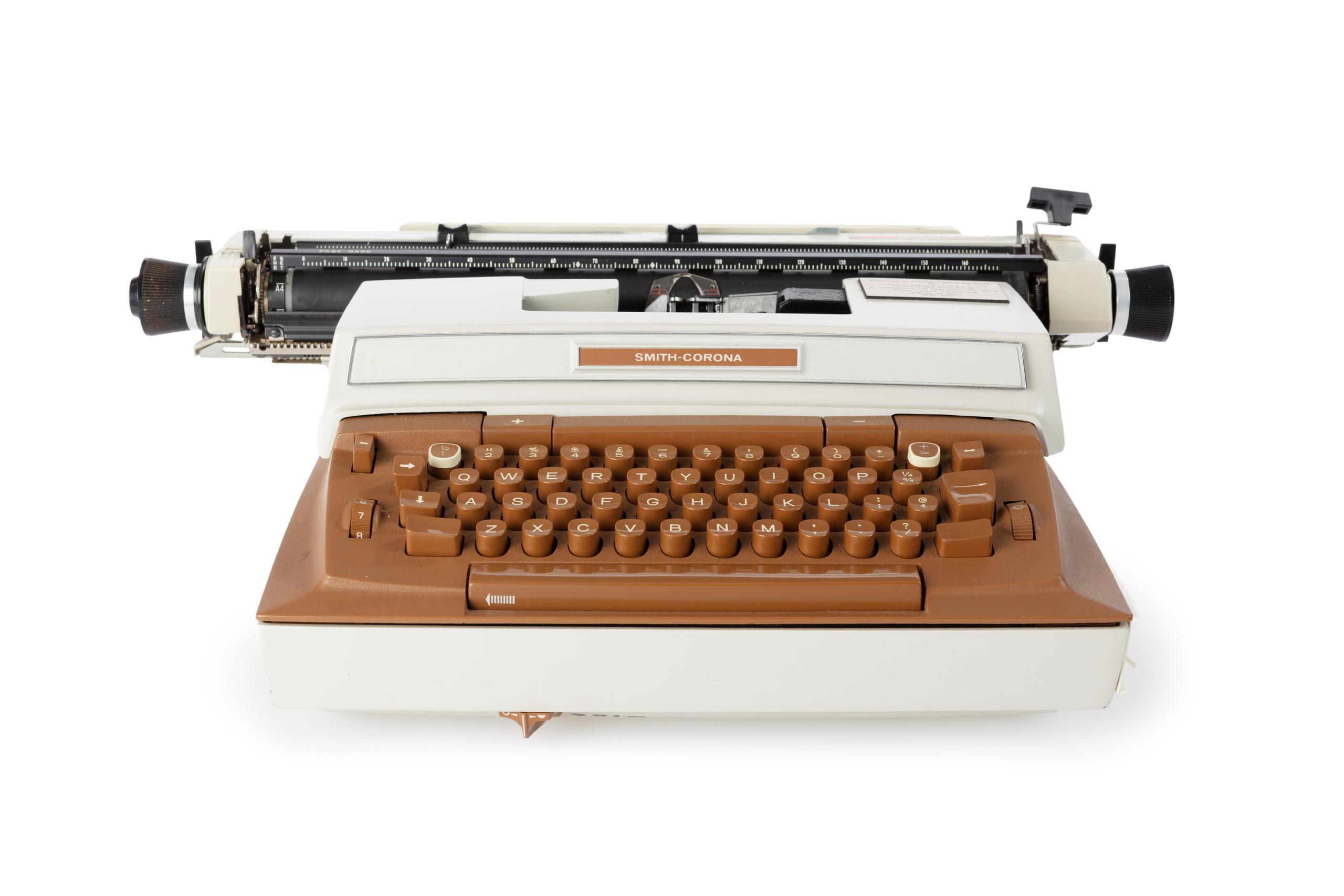 Powerhouse Collection - 'Smith Corona Coronamatic 8000' typewriter
