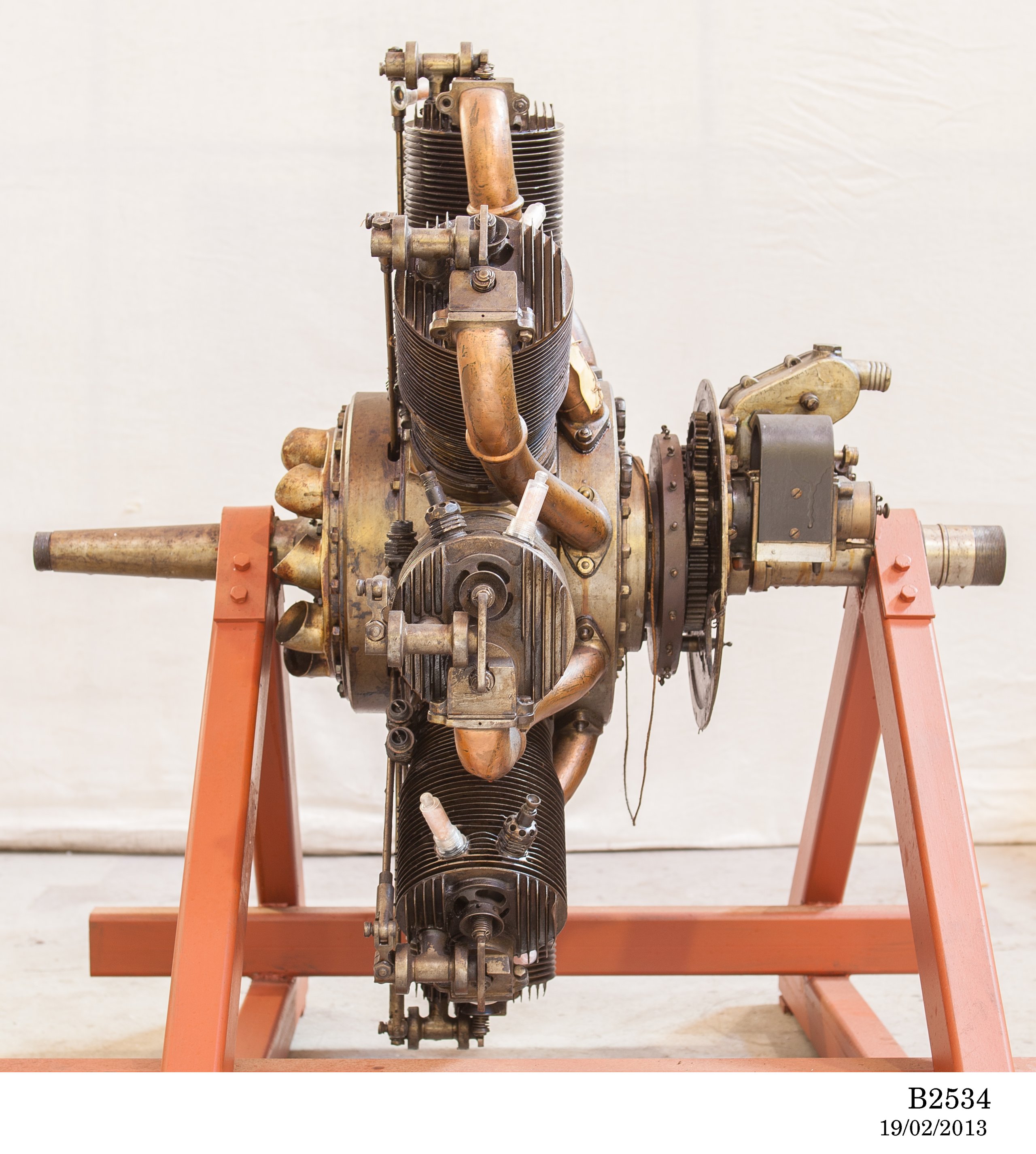 Le Rhone rotary aero engine