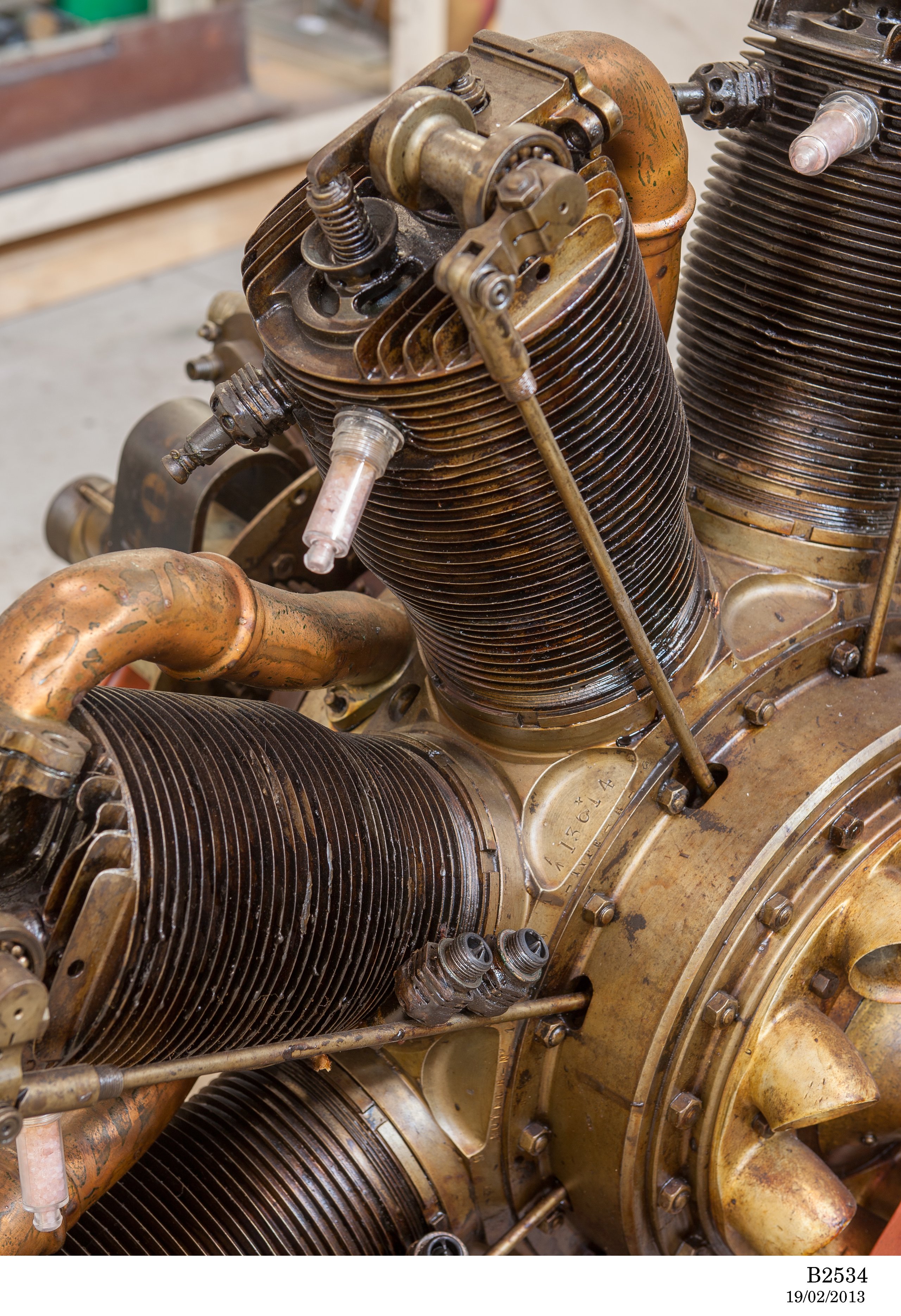 Le Rhone rotary aero engine