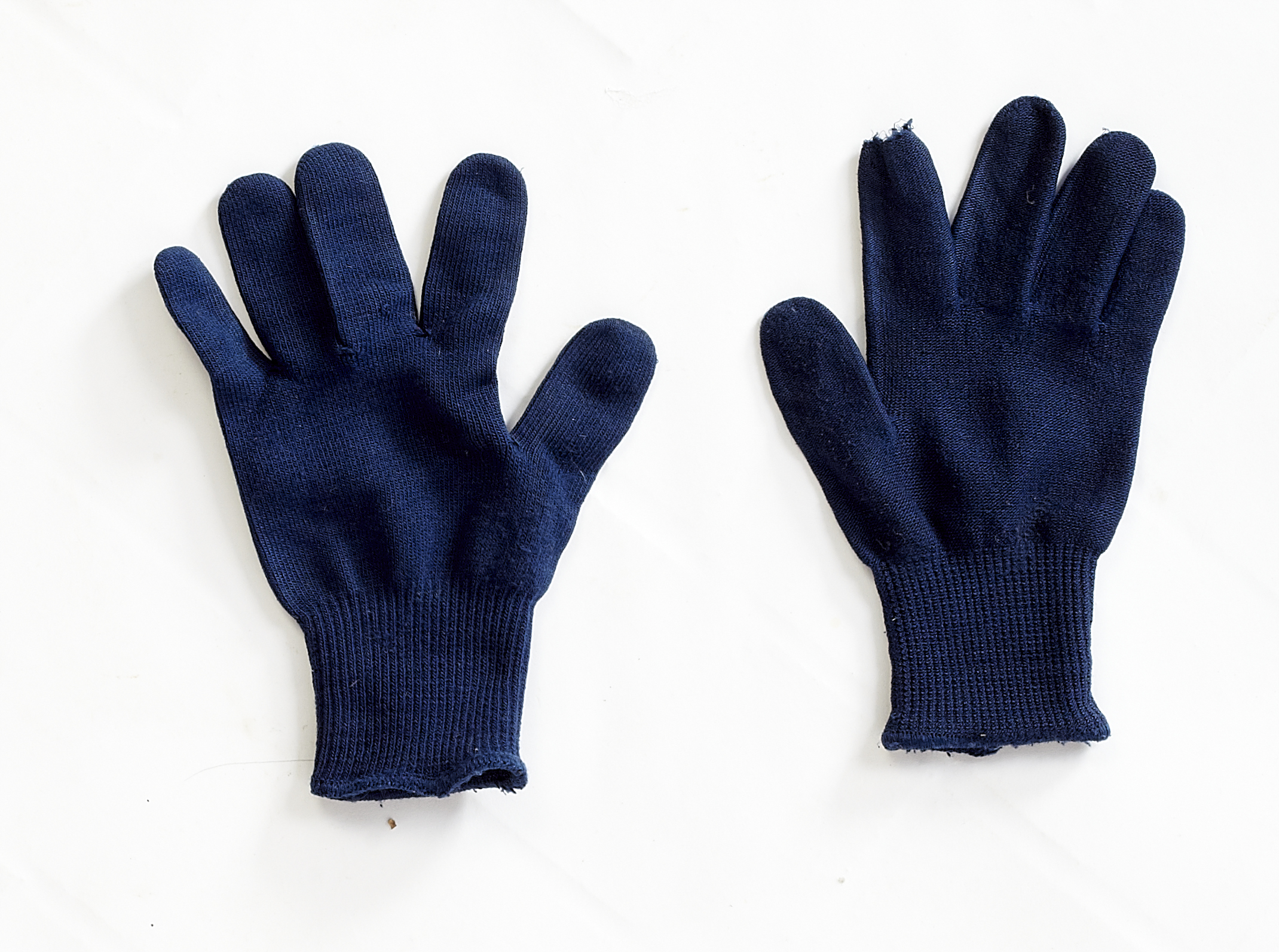 Liner gloves worn on South Pole trek