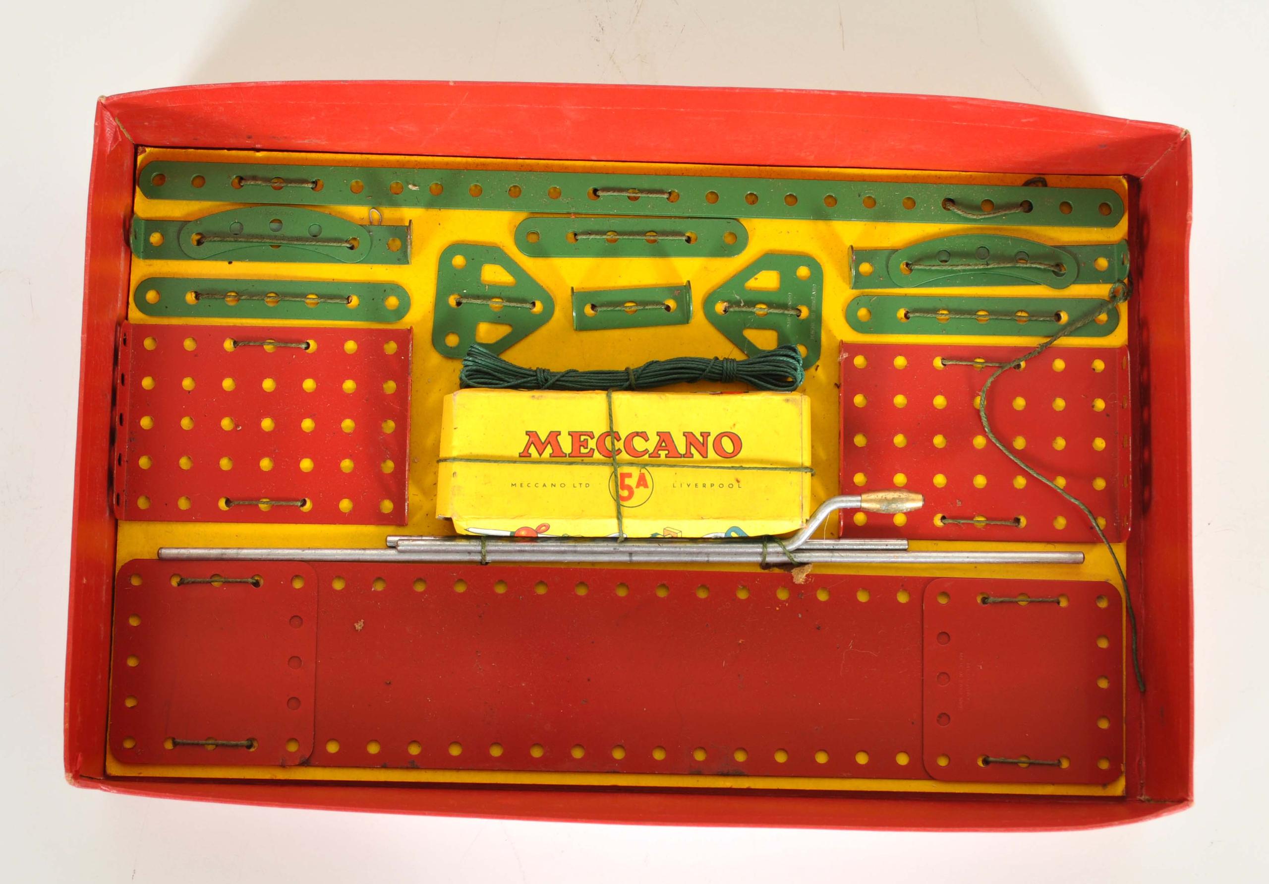 Lot De Boîtes Meccano Vintage 3A, 4A, 5A, 6A Des Années 60, Jeu De Construction Métal