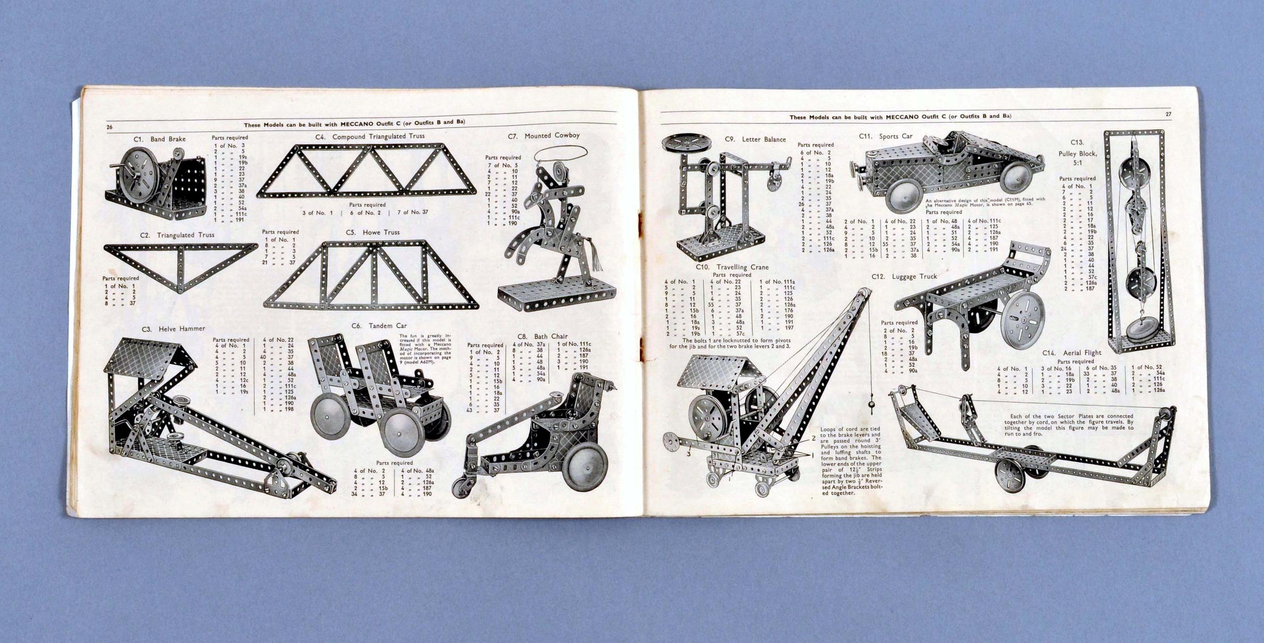 MANUEL D'INTRODUCTION Meccano 4 EUR 1,80 - FR