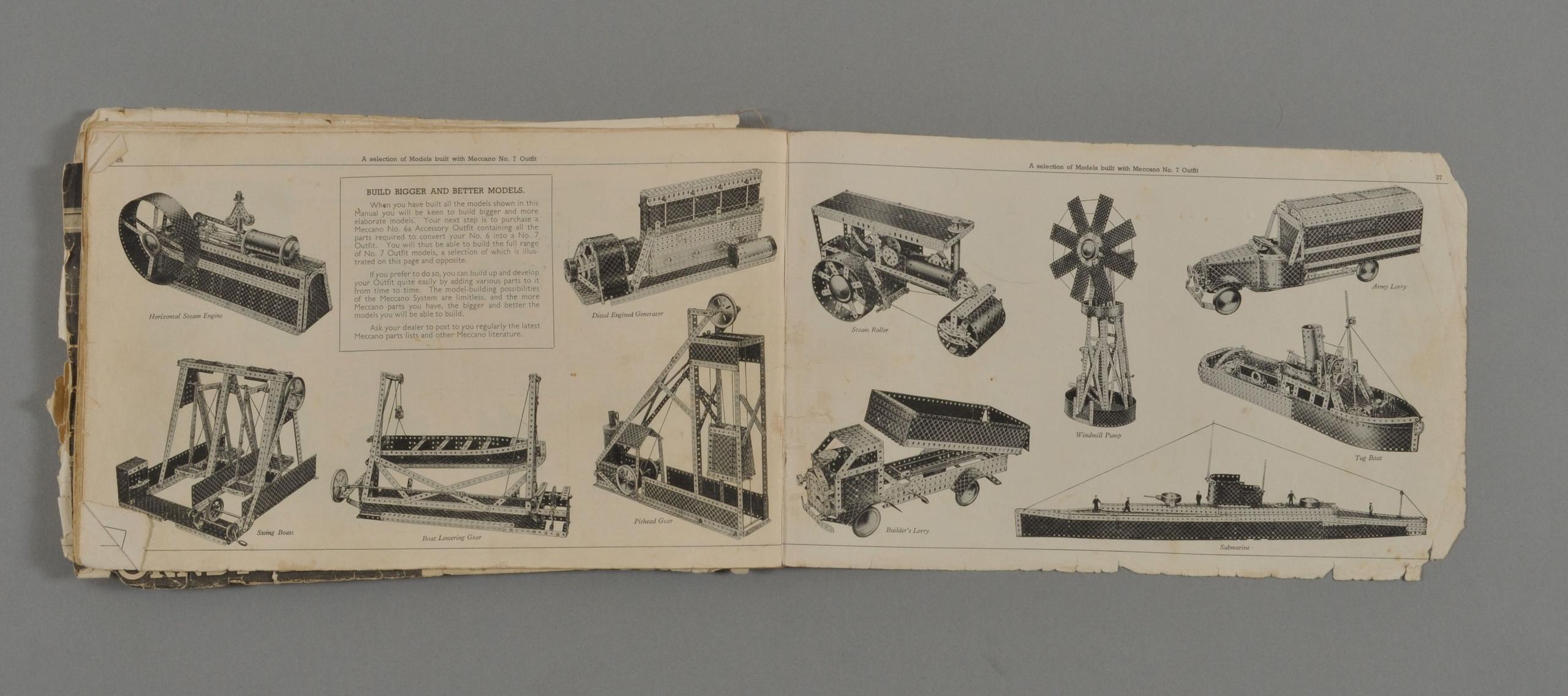 Livret Meccano Original 1927 - 'How To Run A Meccano Club' - Liverpool - 32 Pages - Vintage