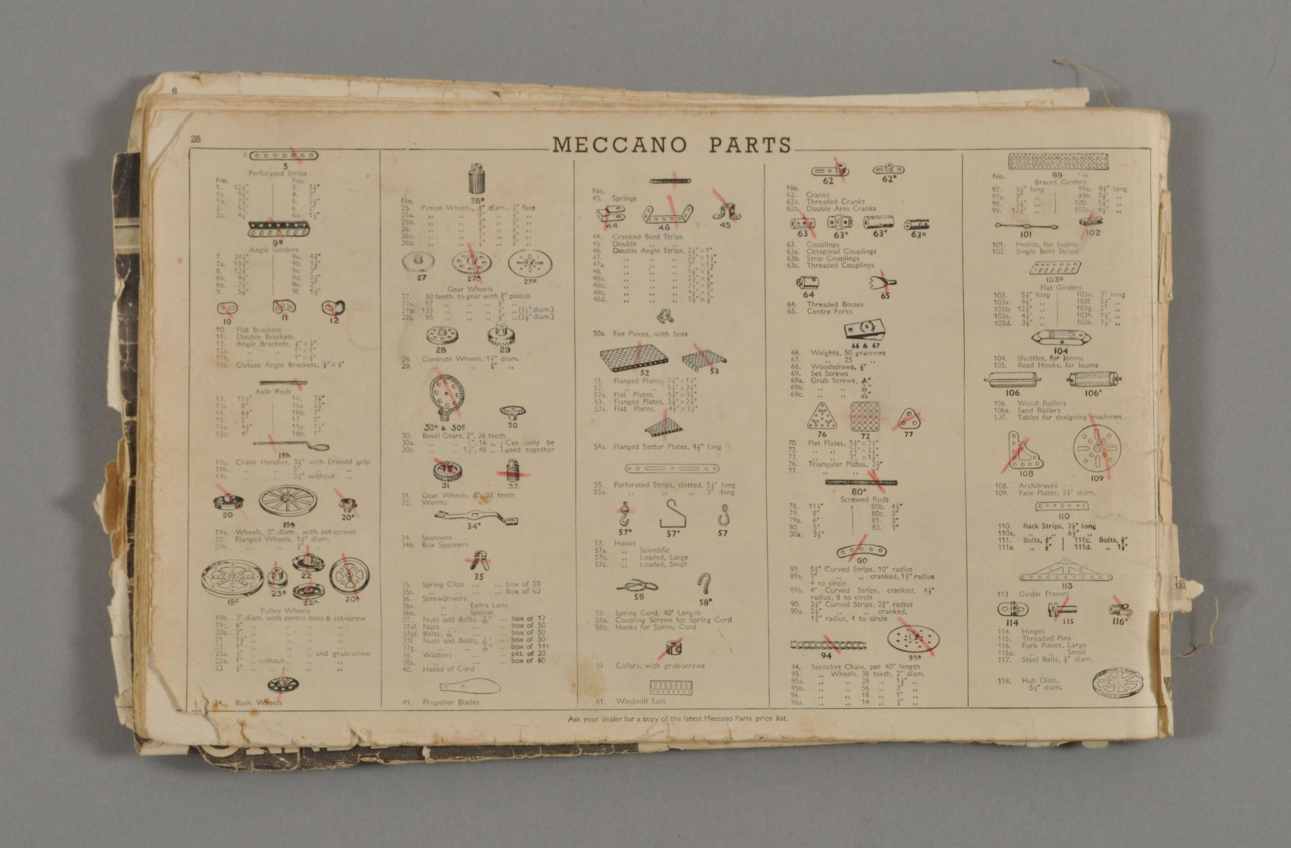 MECCANO Liverpool 1927 livret  HOW TO RUN A MECCANO CLUB