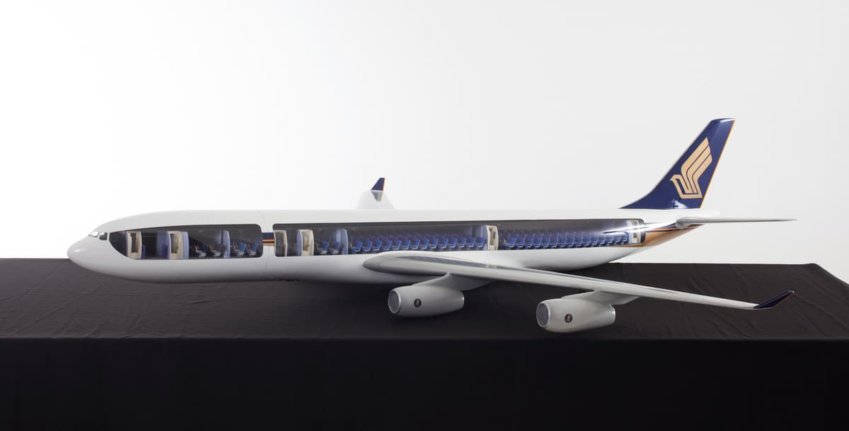Powerhouse Collection - Aircraft model, A340-300 Airbus
