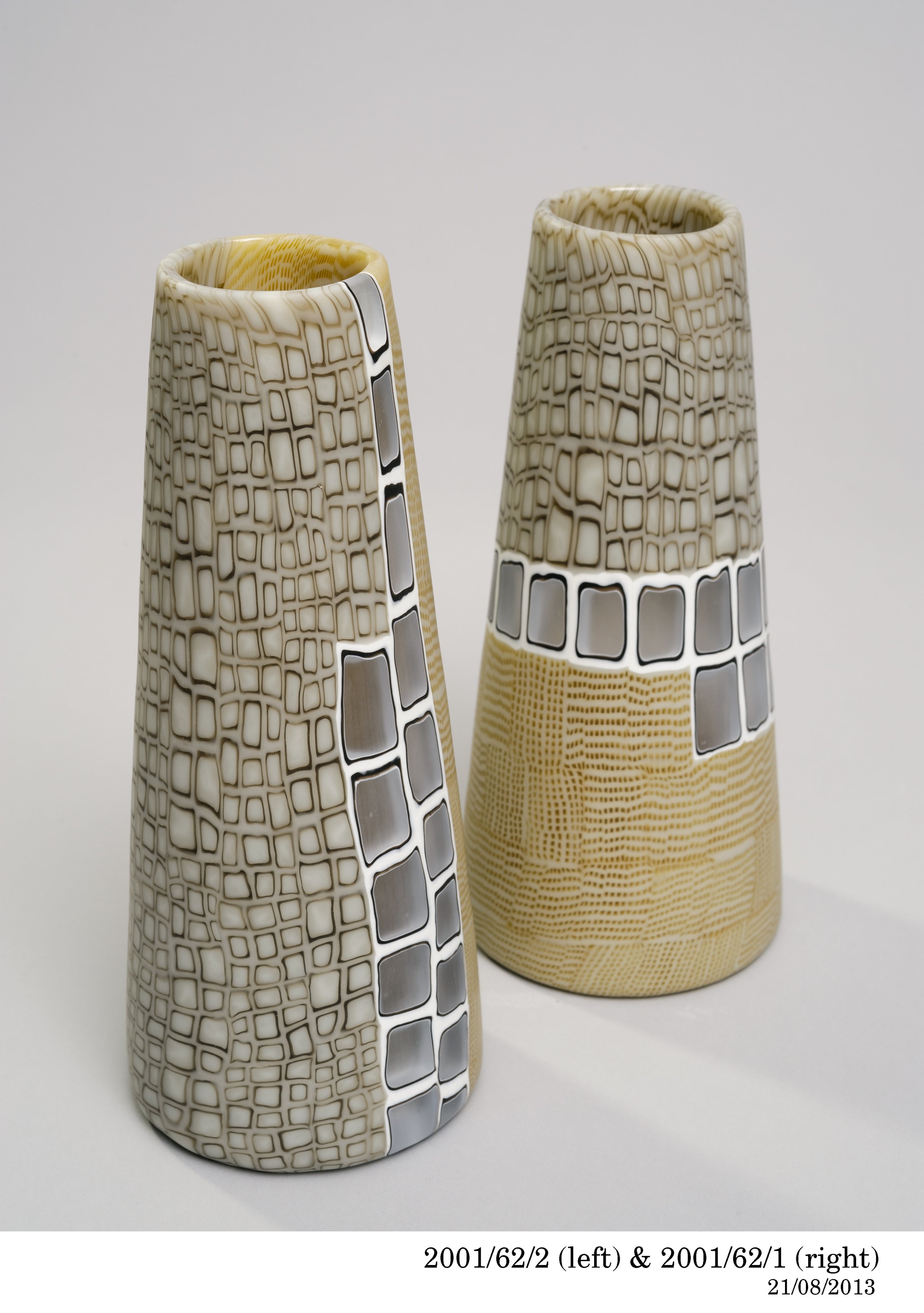 'Cell series' vase by Giles Bettison
