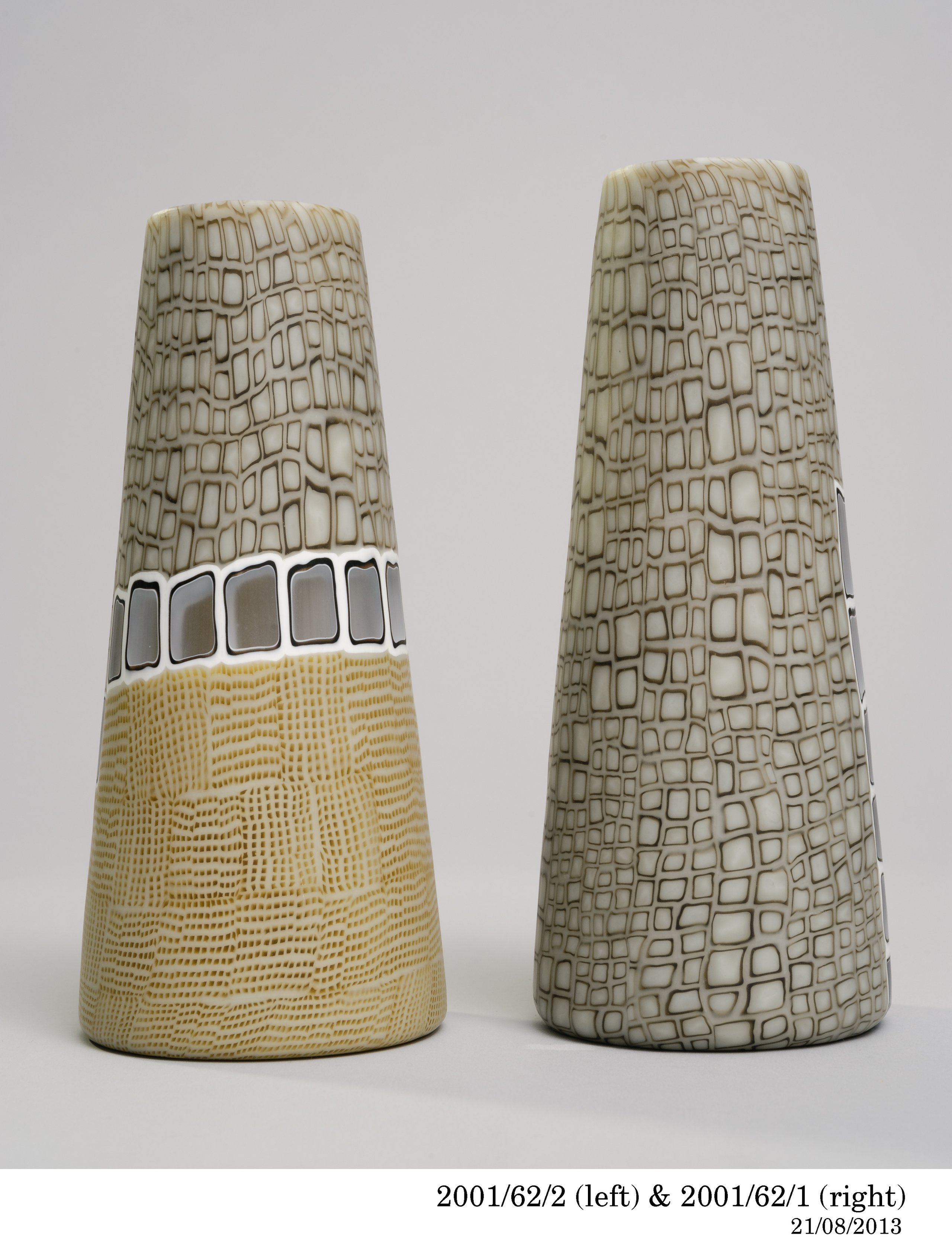 'Cell series' vase by Giles Bettison