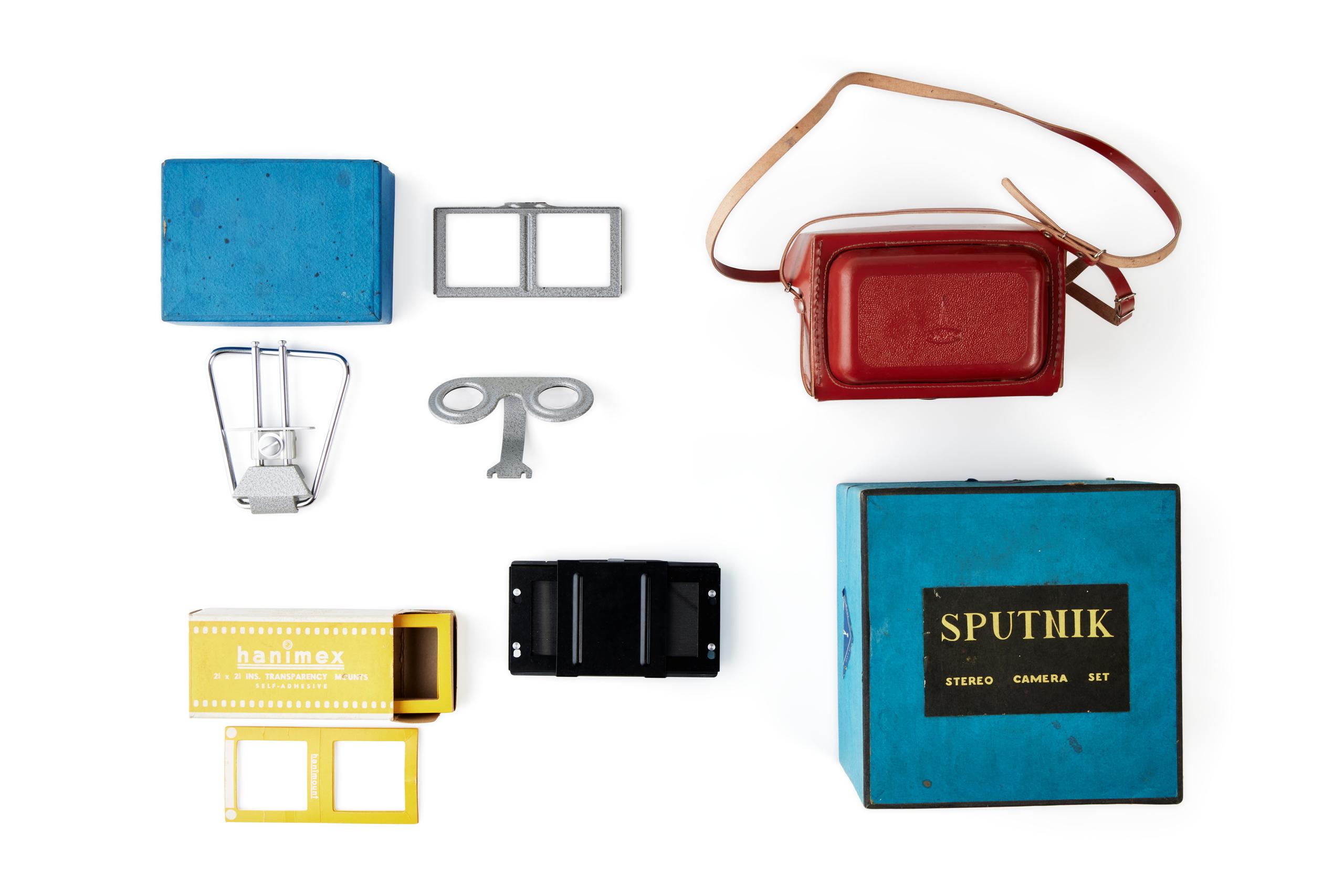 Kit Stéréo Sputnik 6x6 – Appareil Photo Lomographique Complet – Boîte D'origine