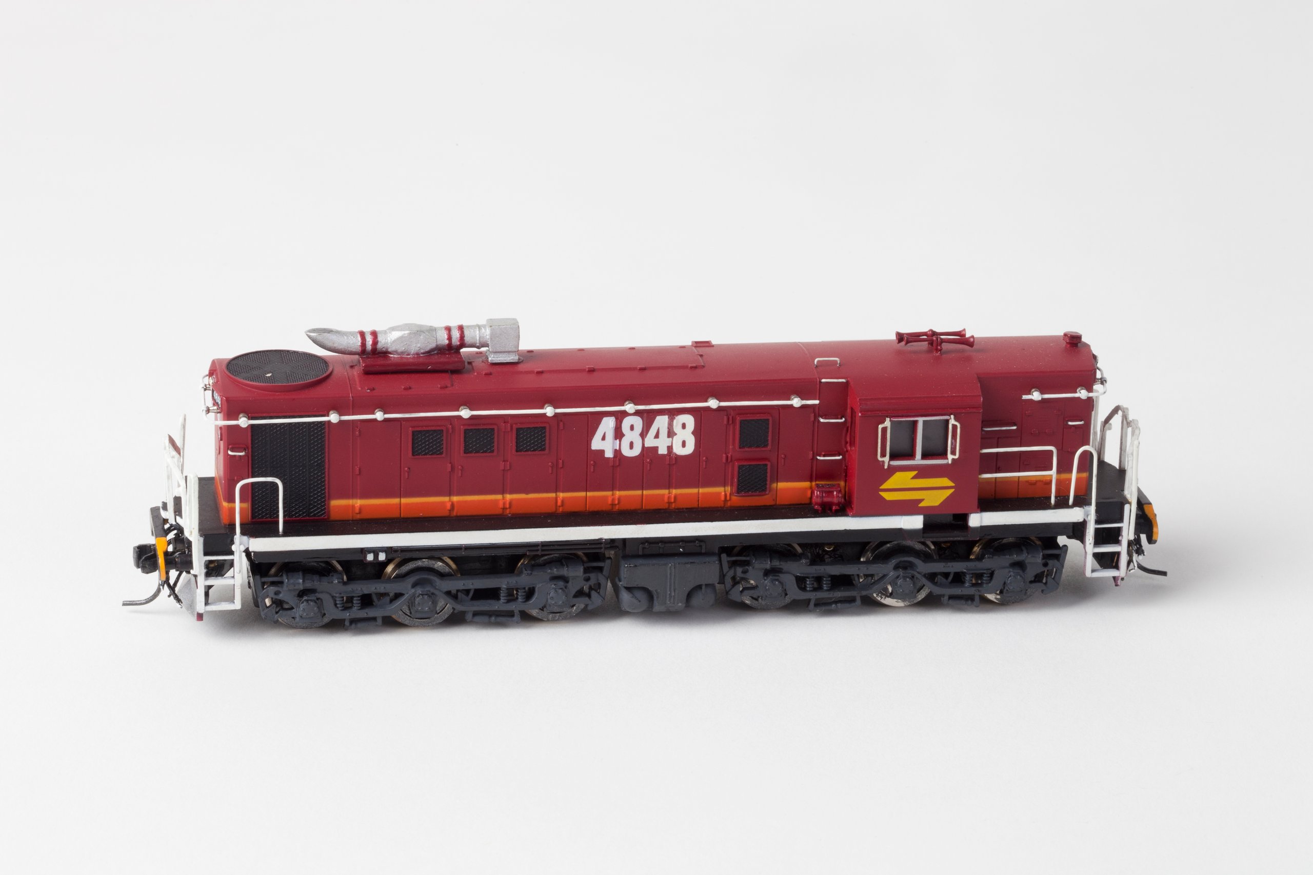 Powerhouse Collection - Model of NSW railways diesel-electric locomotive  4848
