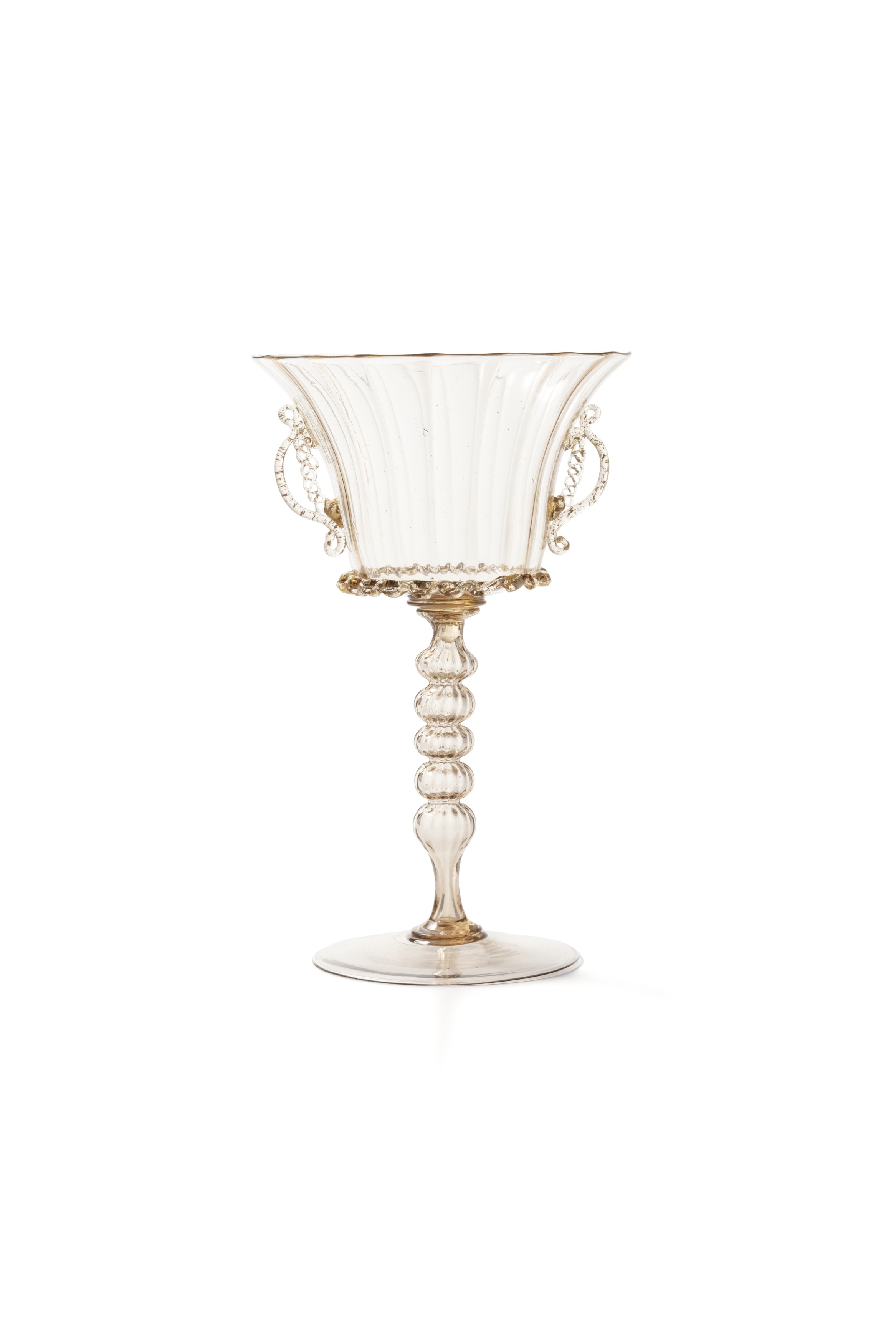Murano glass goblet
