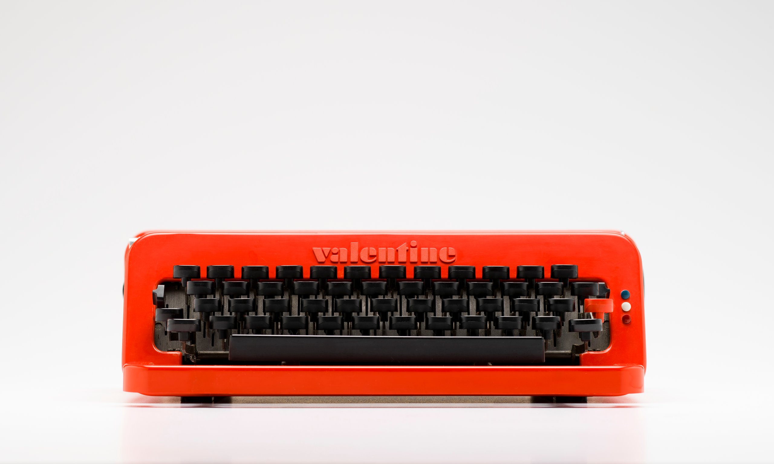 'Valentine' portable typewriter by Olivetti