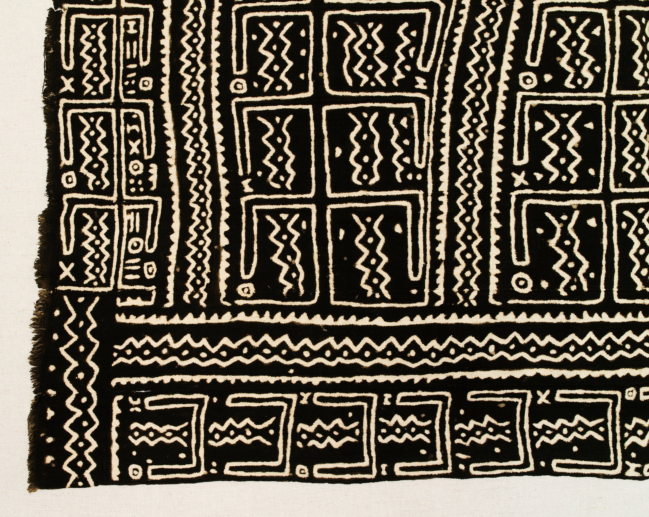 Bogolanfini or mud cloth from Mali