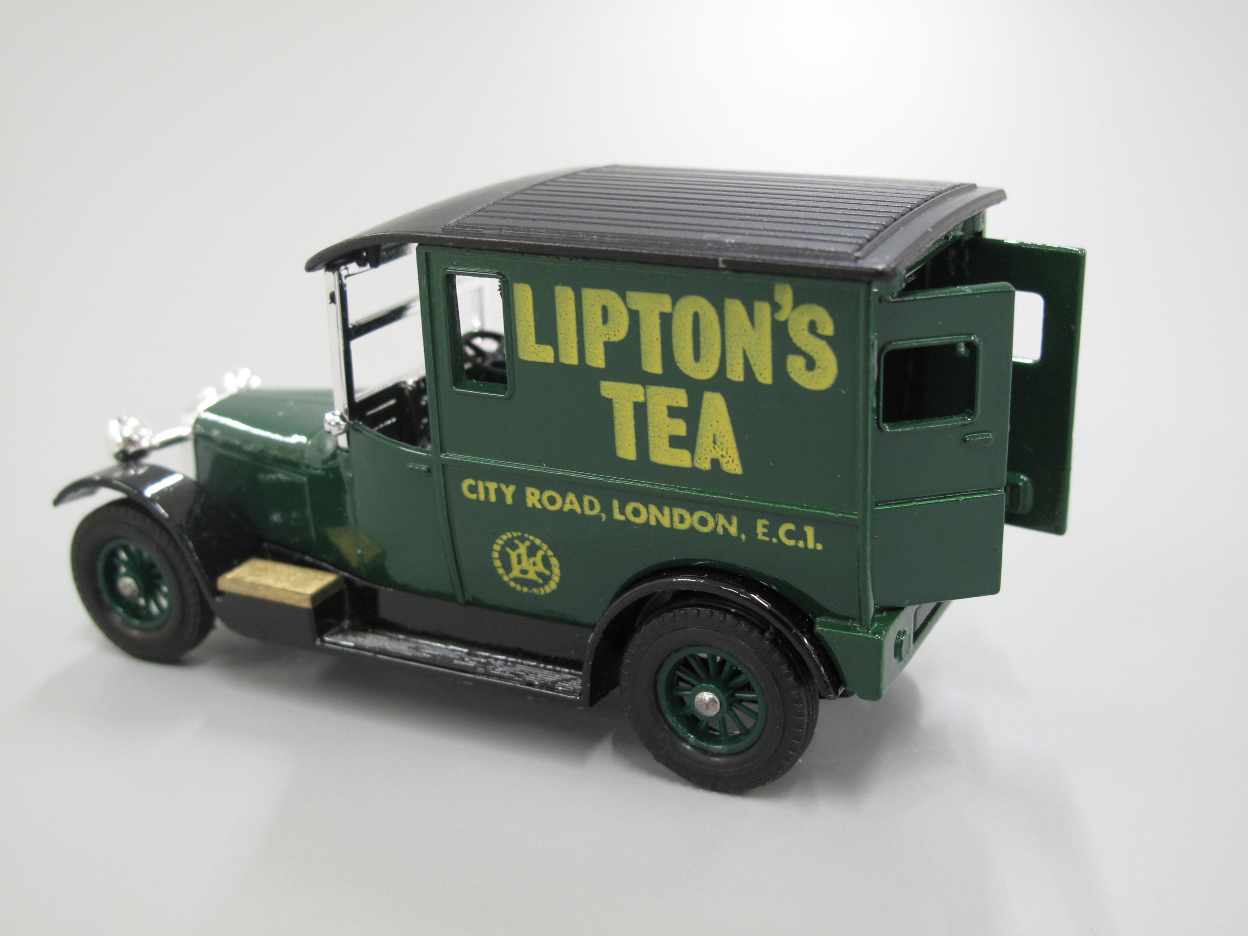 マッチボックス/ミニカー/Talbot Van Liptons Tea/イギリス Powerhouse Collection - Toy Matchbox Y5-4(B) Talbot van