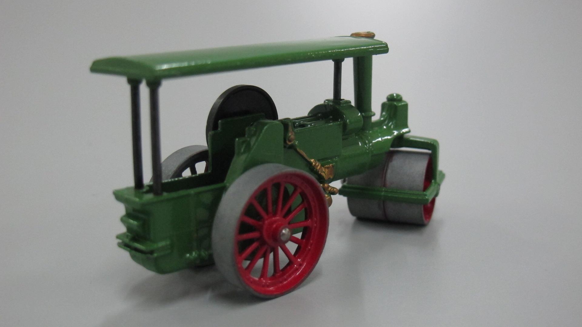 マッチボックス　レズニー　No.11 スチームローラー Powerhouse Collection - Toy Matchbox No11 steam road roller