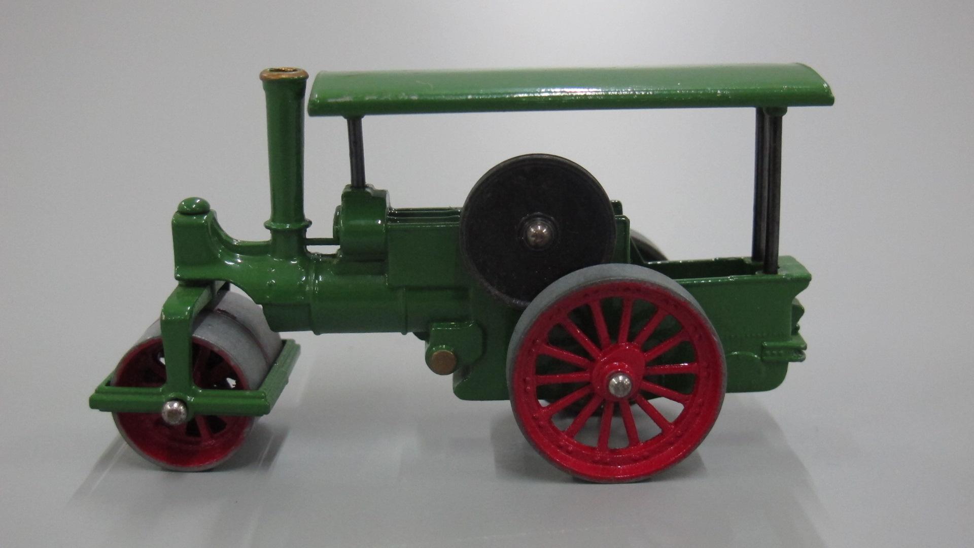 マッチボックス　レズニー　No.11 スチームローラー Powerhouse Collection - Toy Matchbox No11 steam road roller