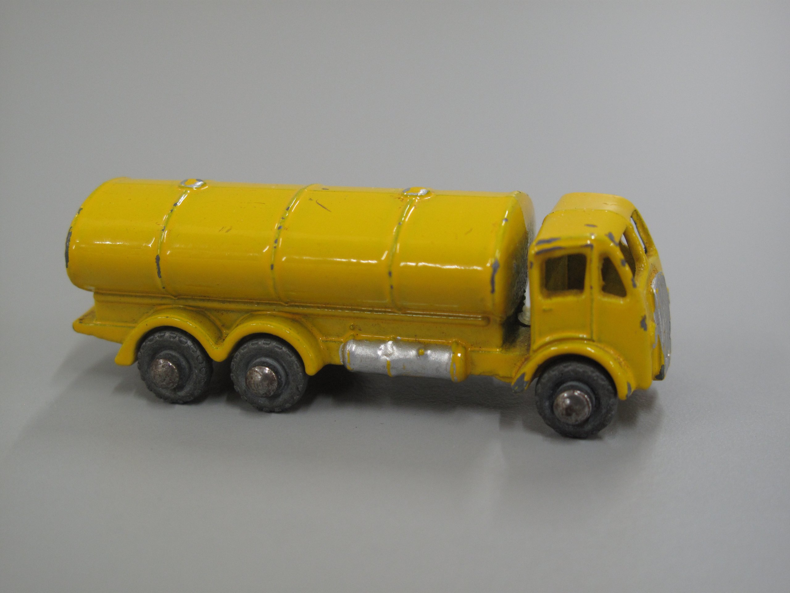 Toy matchbox ERF petrol tanker truck made by Lesney