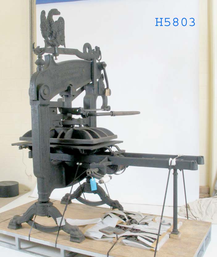'Improved Columbia Press' made by Hopkinson & Cope