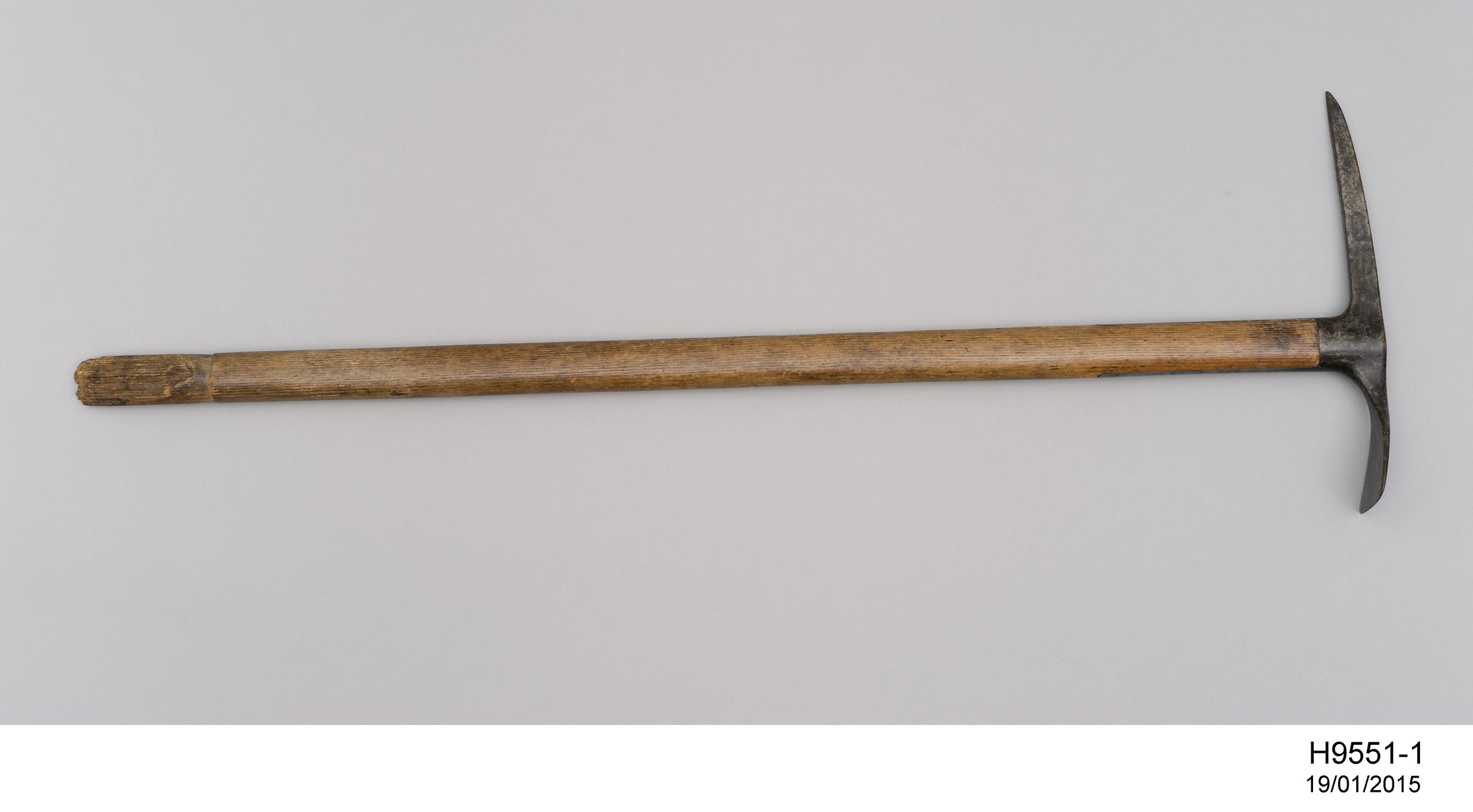 Ice axe used during the Sir Douglas Mawson's Australasian Antarctic Expedition