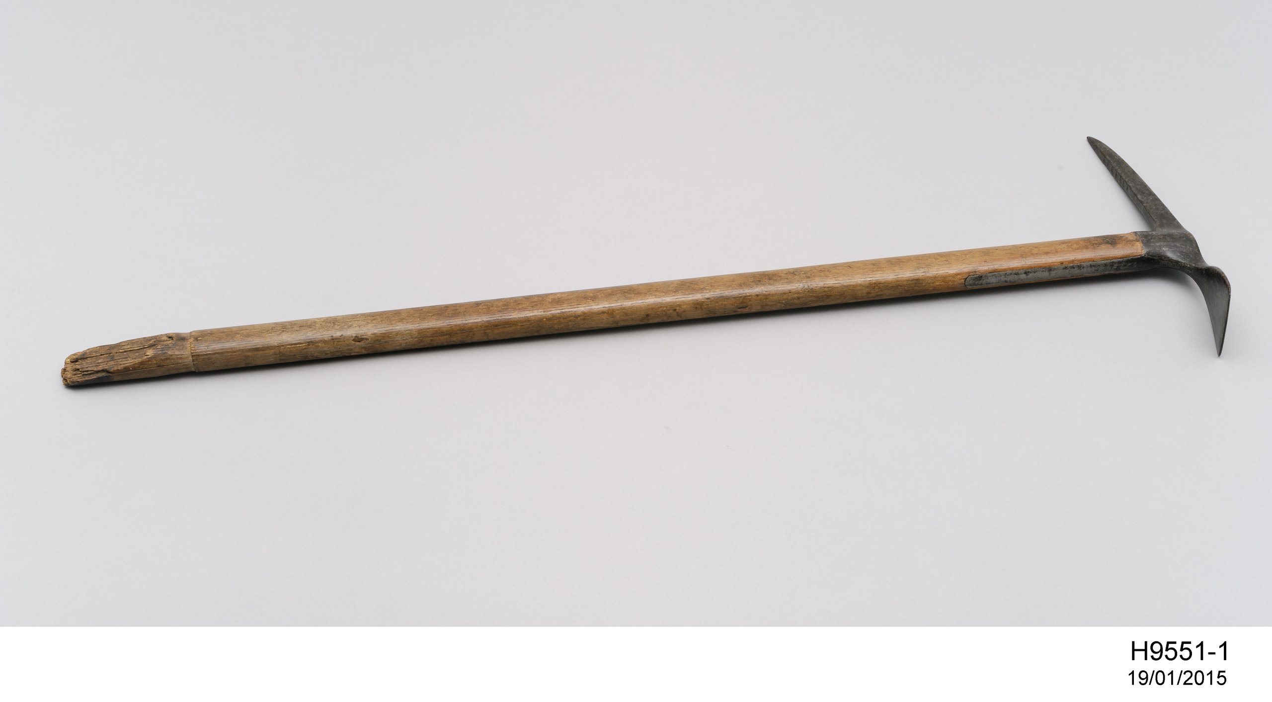 Ice axe used during the Sir Douglas Mawson's Australasian Antarctic Expedition