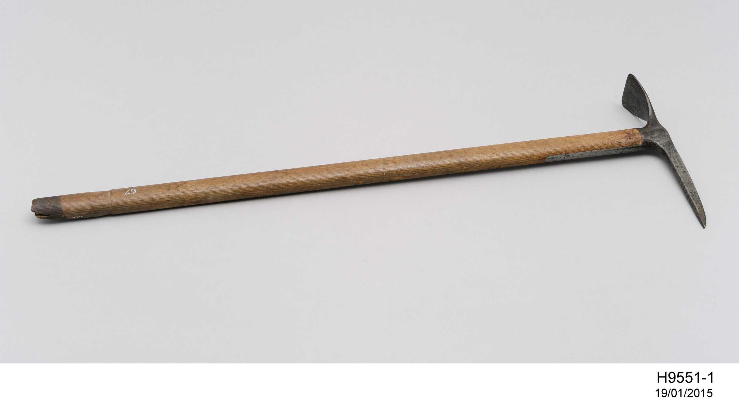 Ice axe used during the Sir Douglas Mawson's Australasian Antarctic Expedition