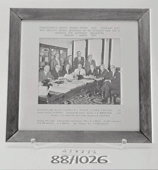 Commemorative photograph of Amalgamated Engineering Union members