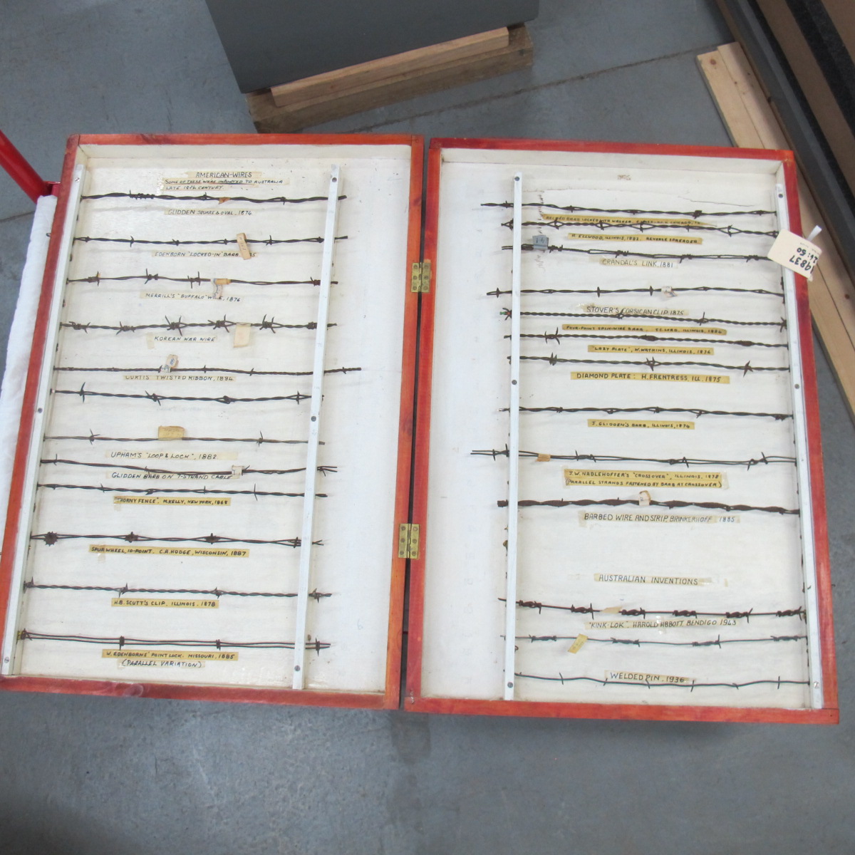 Barbed wire display deals