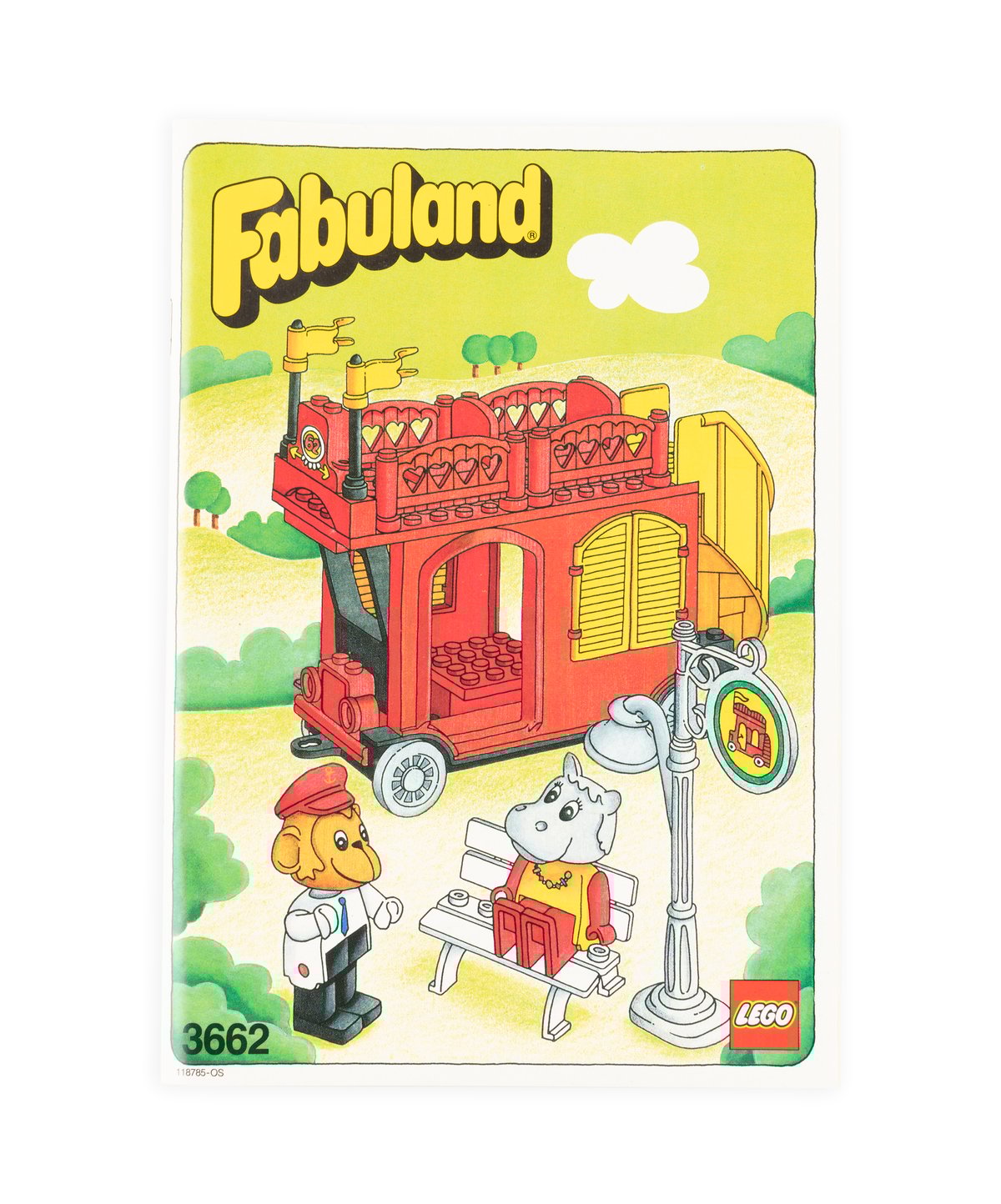 Powerhouse Collection Instructions for LEGO Fabuland set Double Decker Bus