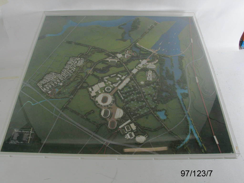 Sydney Olympic Park site model