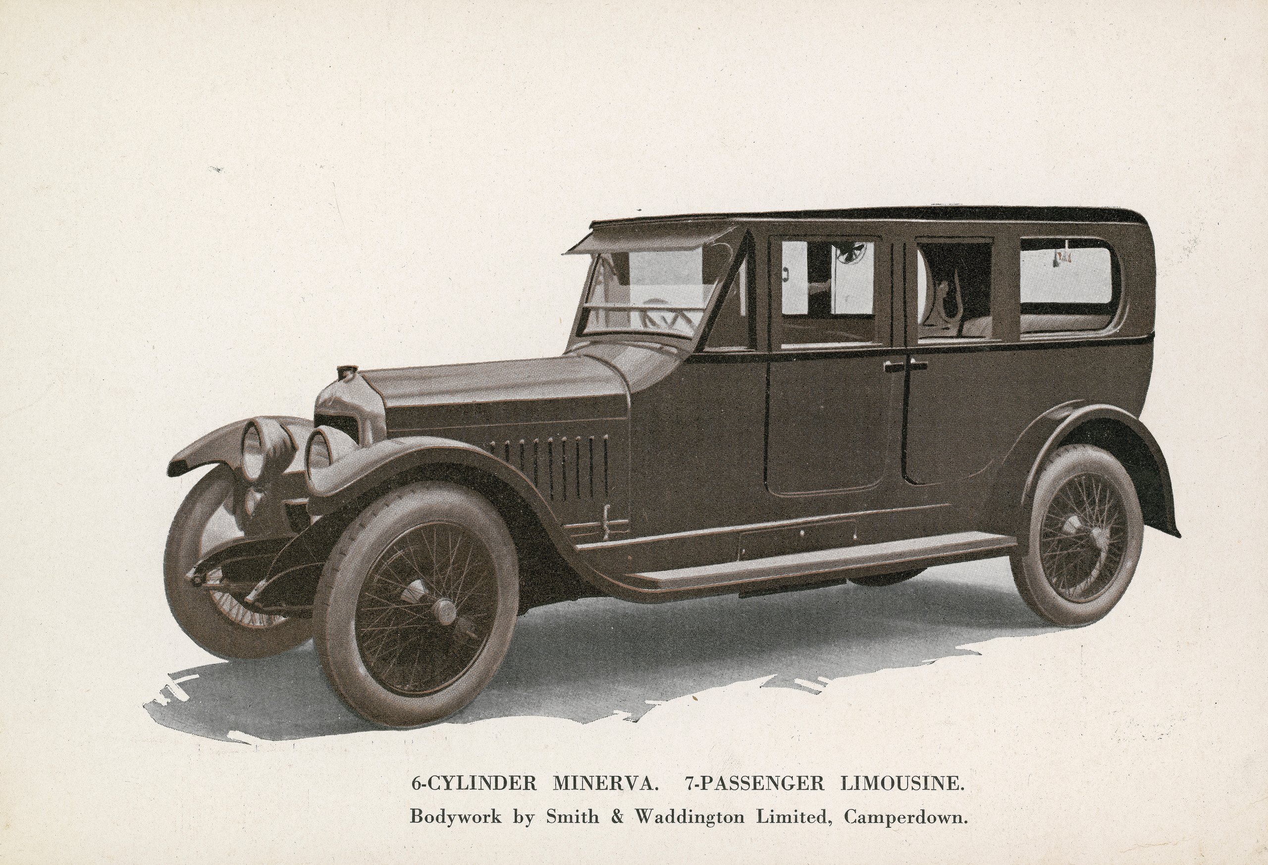Photograph album and ephemera from motor body builders Smith & Waddington Ltd