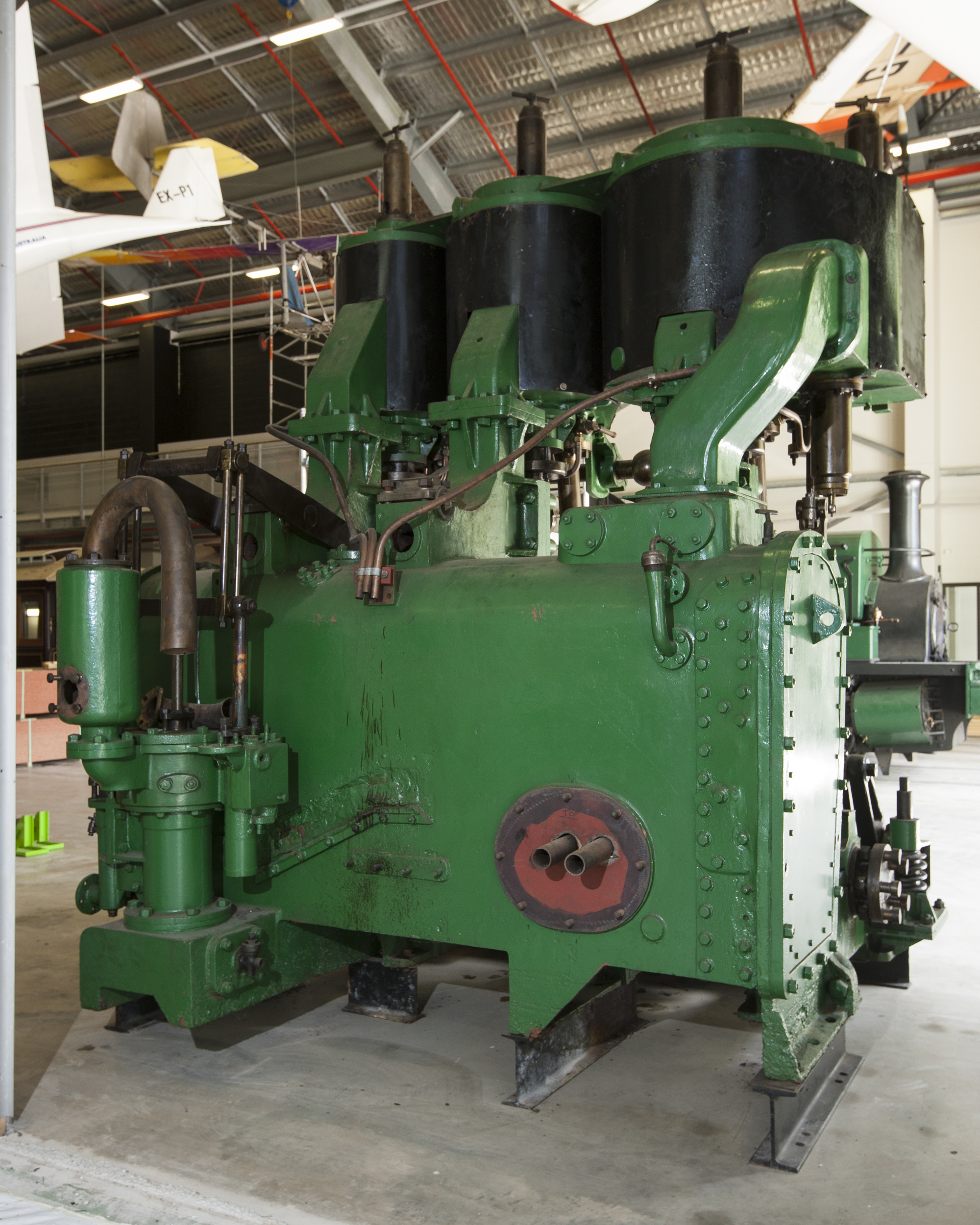 Steam engine by Forth Banks Works used to power Sydney ferries