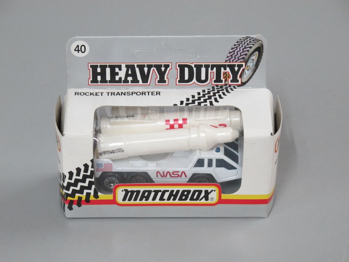 Powerhouse Collection Matchbox vehicle transporter with packaging 40 Rocket Transporter