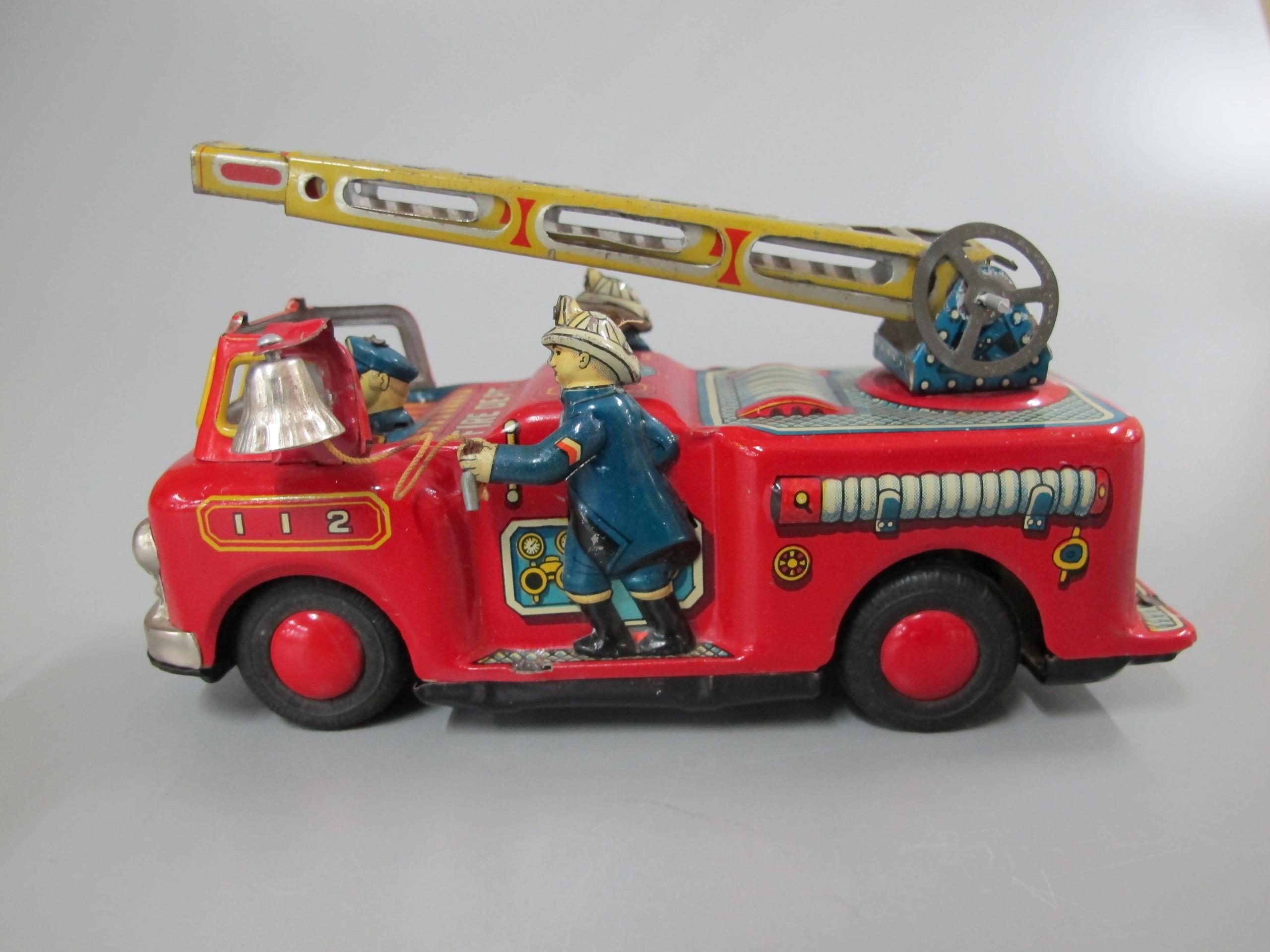 Powerhouse Collection - Nomura tin toy fire engine Powerhouse Collection - Nomura tin toy fire engine