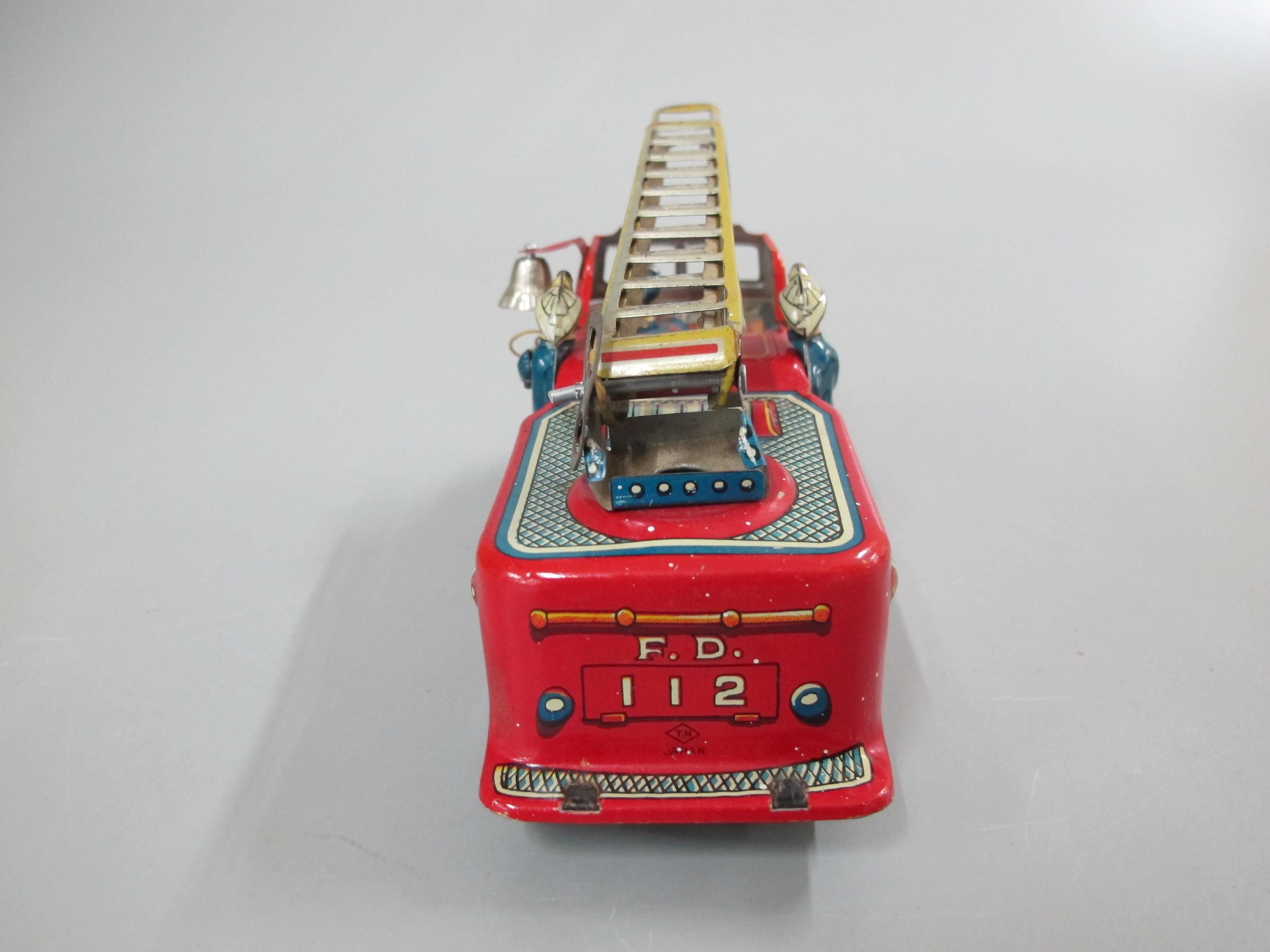 Powerhouse Collection - Nomura tin toy fire engine Powerhouse Collection - Nomura tin toy fire engine