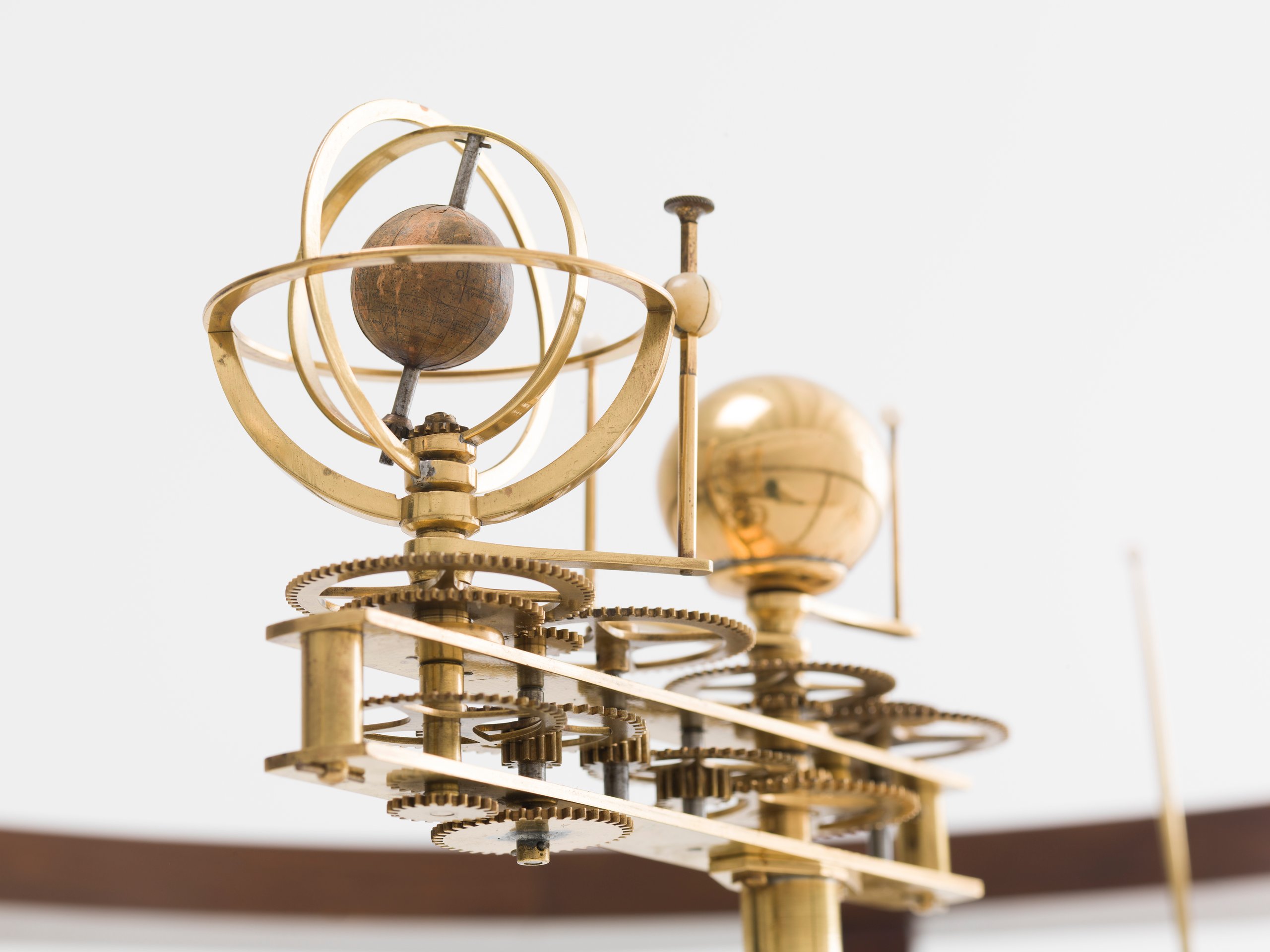 Orrery and stand from France