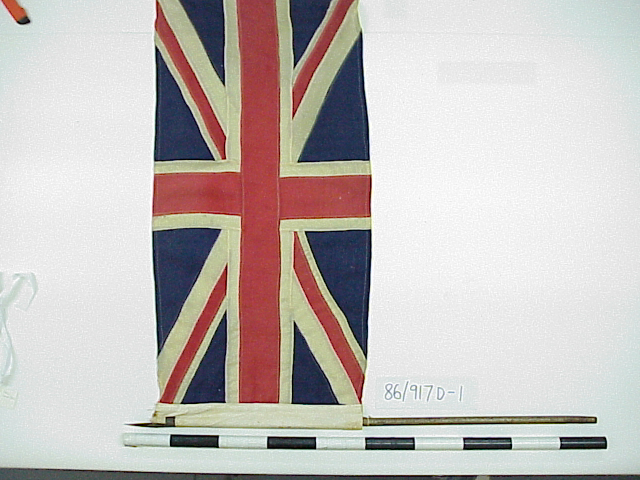 British and Australian flags used at the Westbridge Migrant Hostel