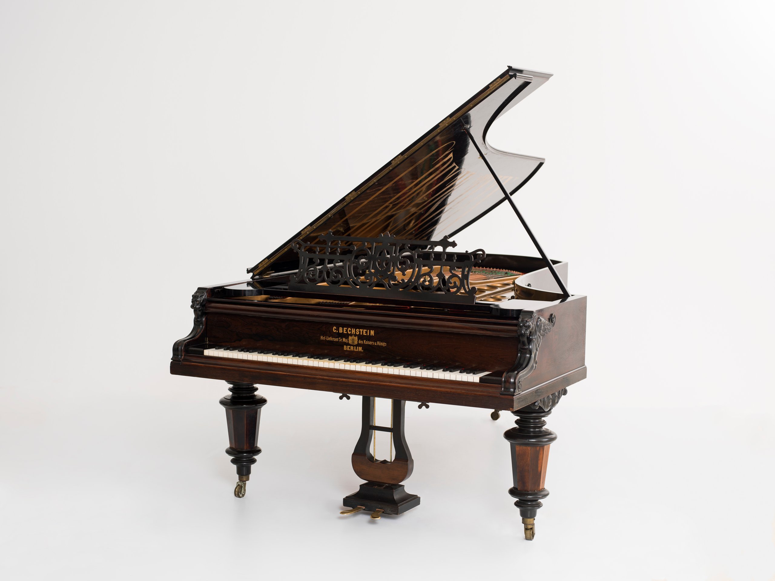 Bechstein piano exhibited in the 1879 Sydney International Exhibition