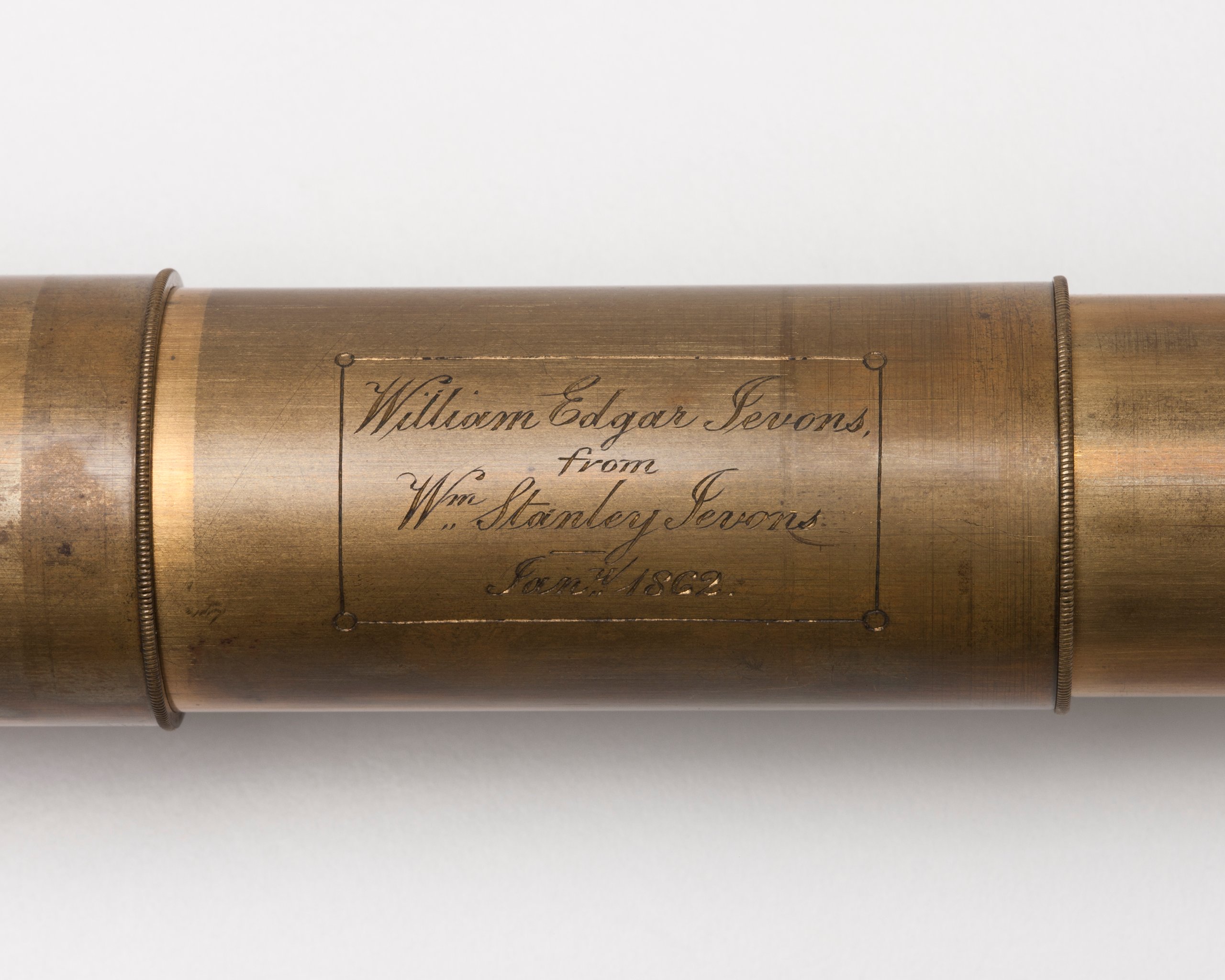 Telescope owned by William Stanley Jevons