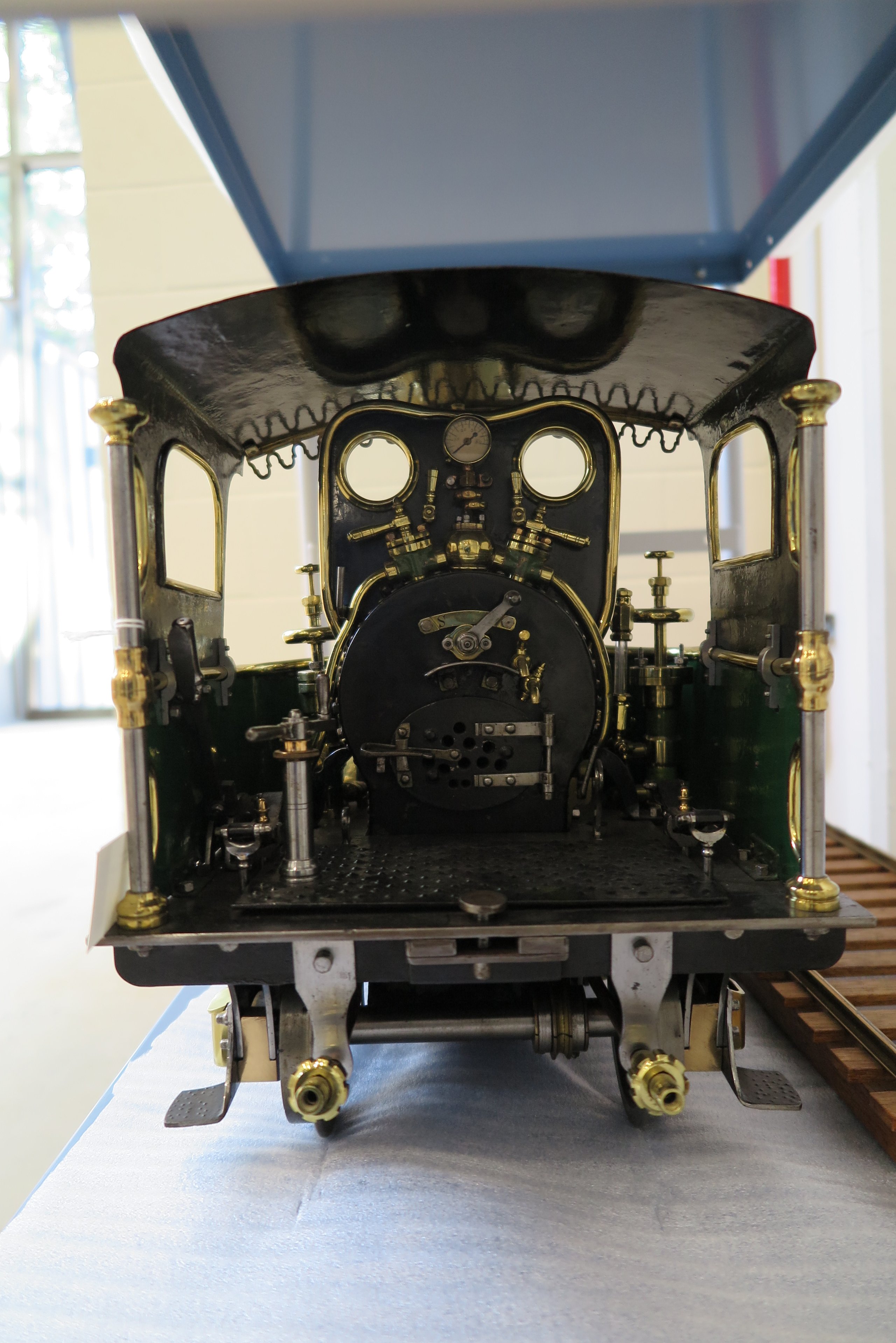 Model of steam locomotive 'Perseverance'