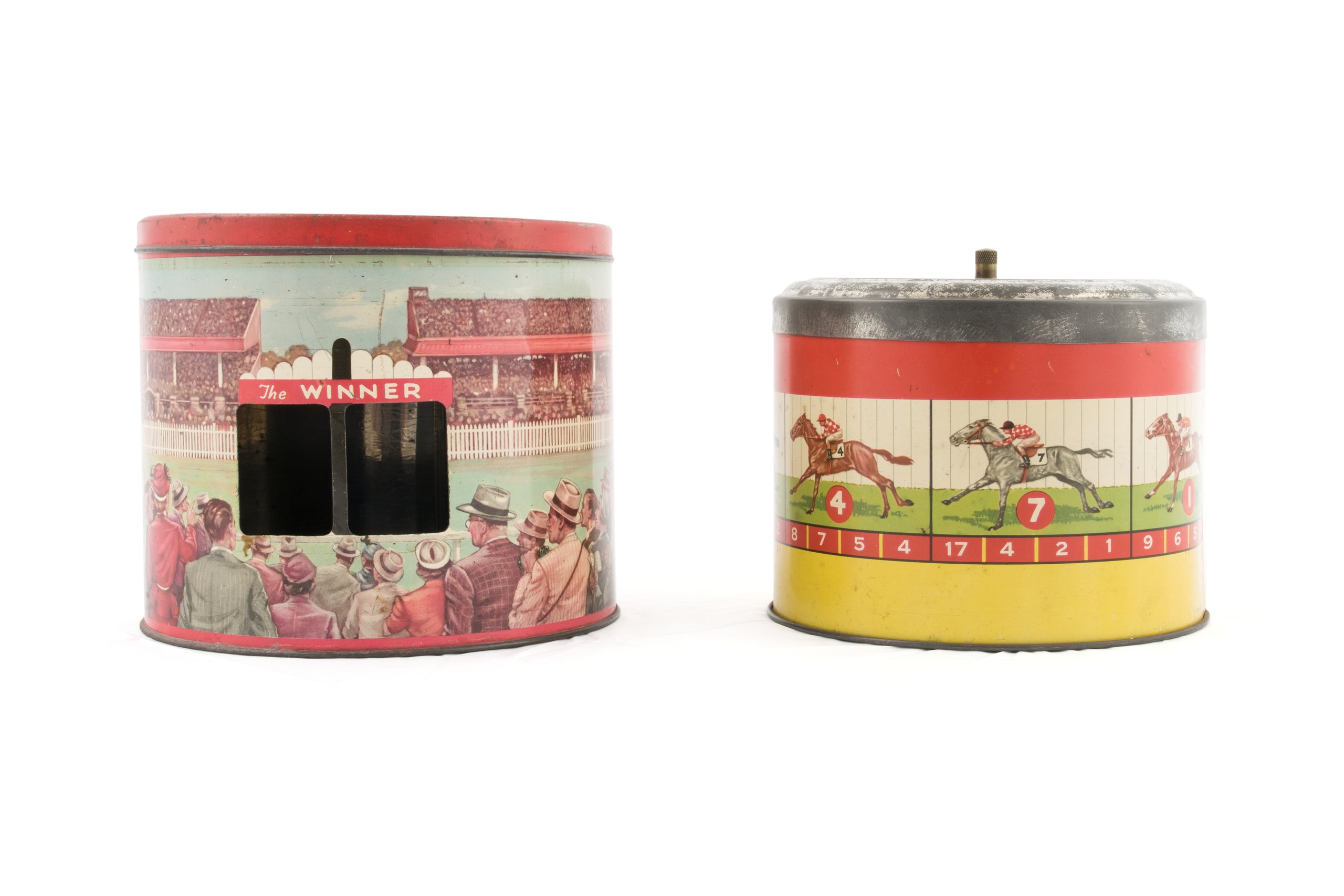 Powerhouse Collection - 'The Winner' biscuit tin by Peek Frean