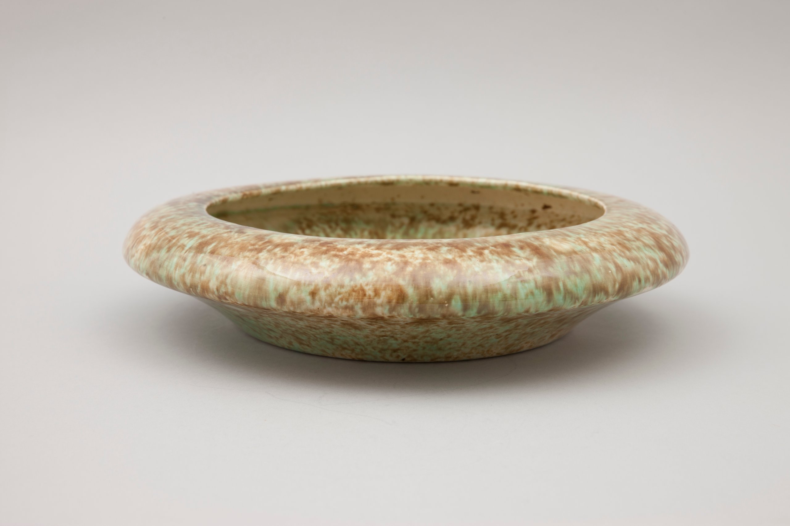 Earthenware flower bowl