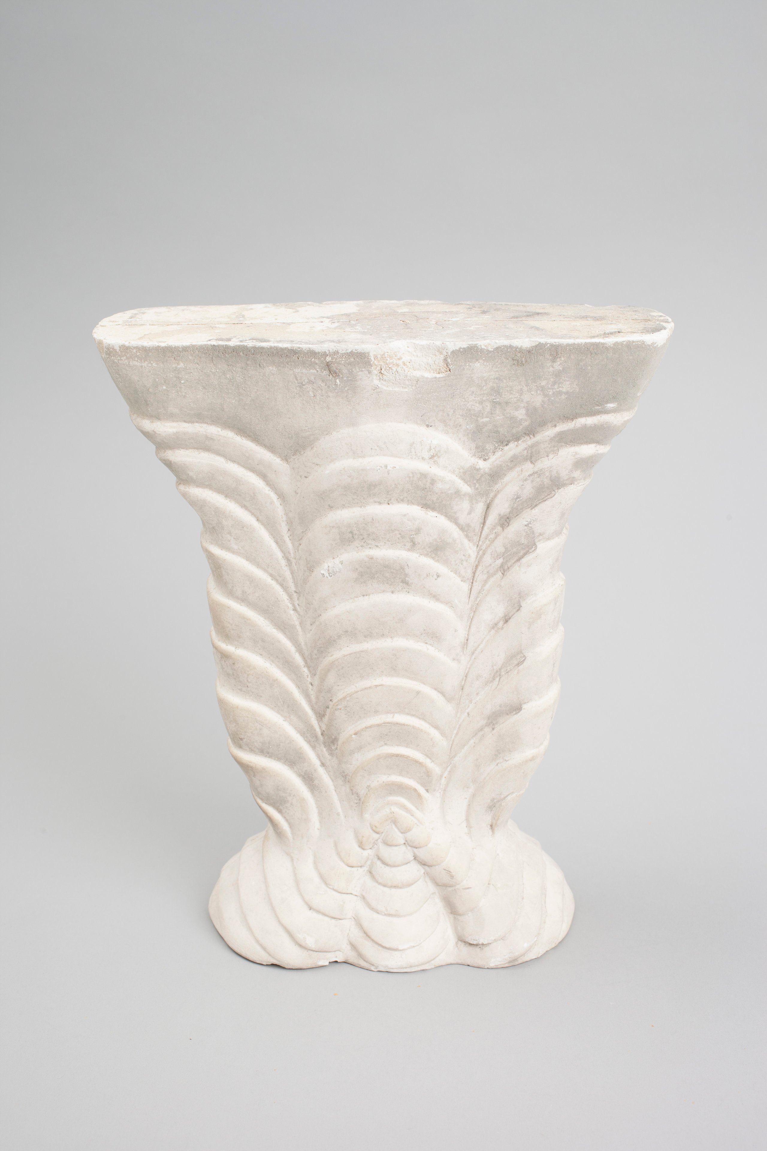 Plaster model vase, made by Pates Potteries Pty Ltd