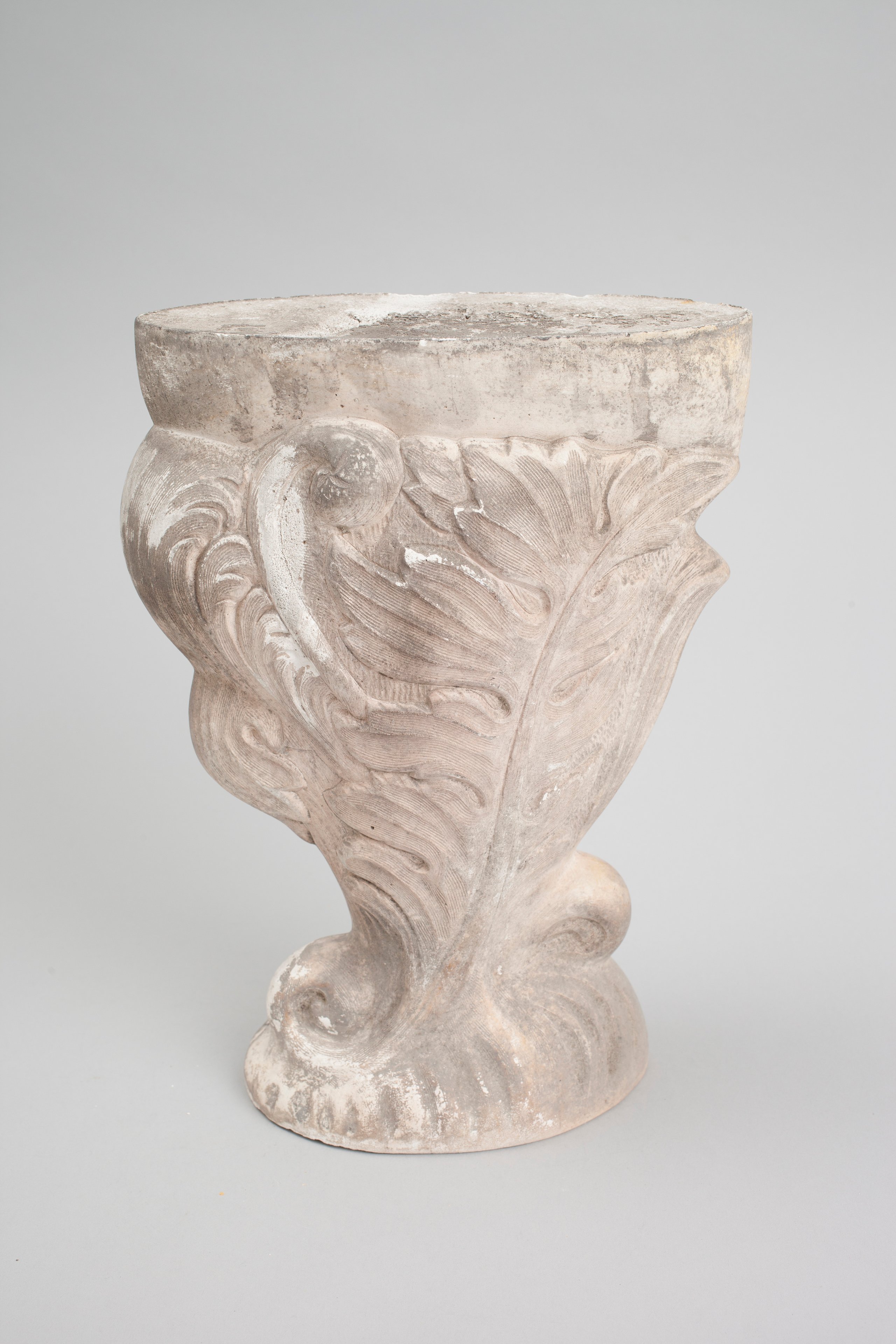 Plaster model vase
