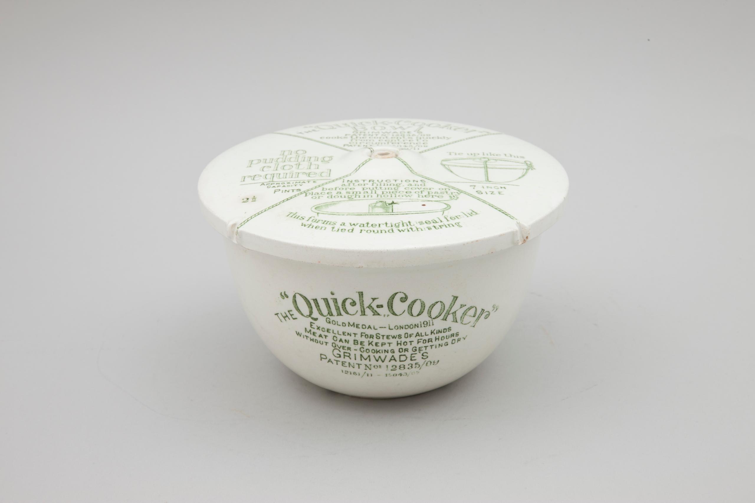 Powerhouse Collection - ⁨Ceramic pudding boiler by Grimwades Ltd