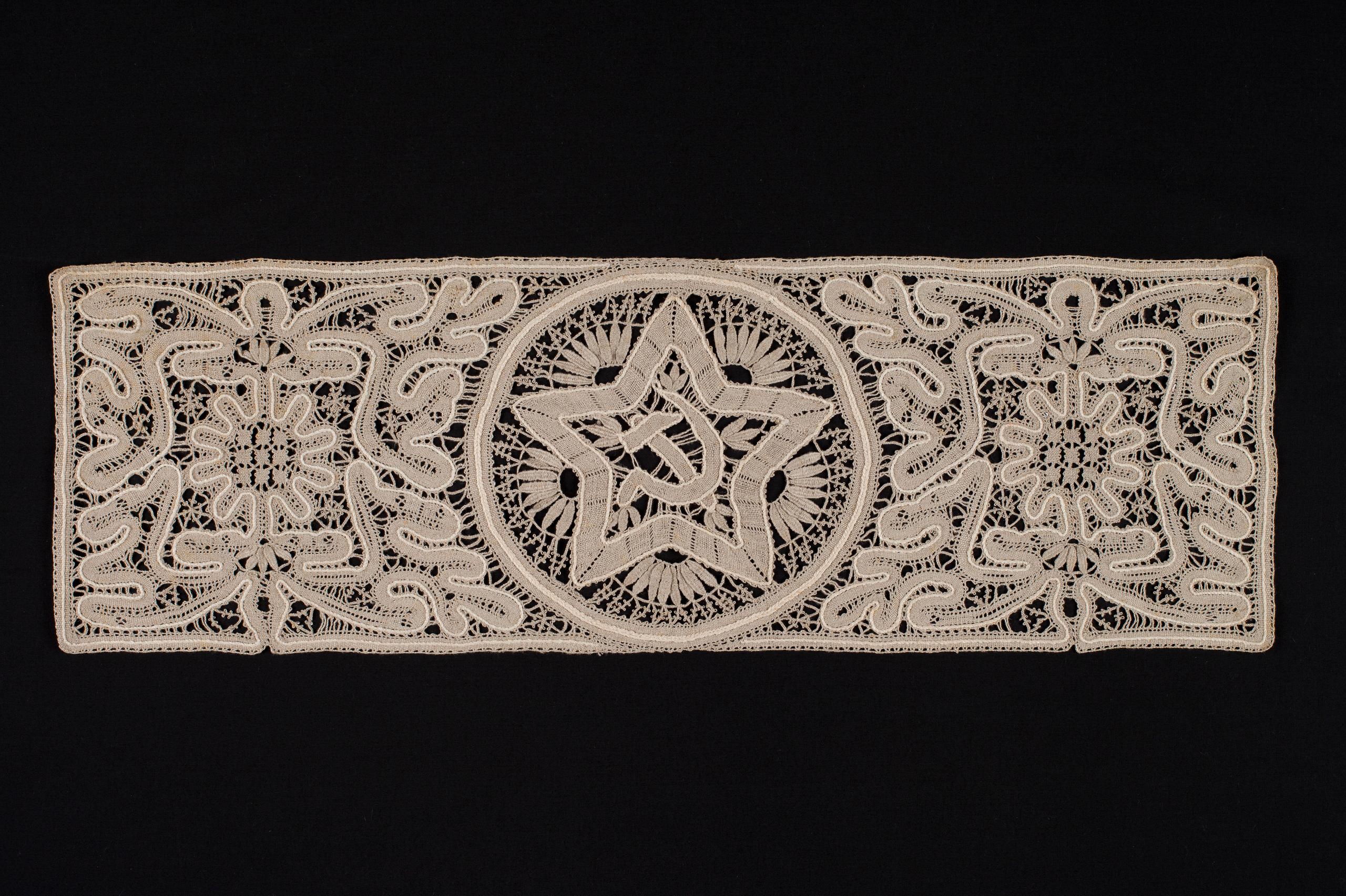 Powerhouse Collection - Bobbin lace panel, 1930-1935